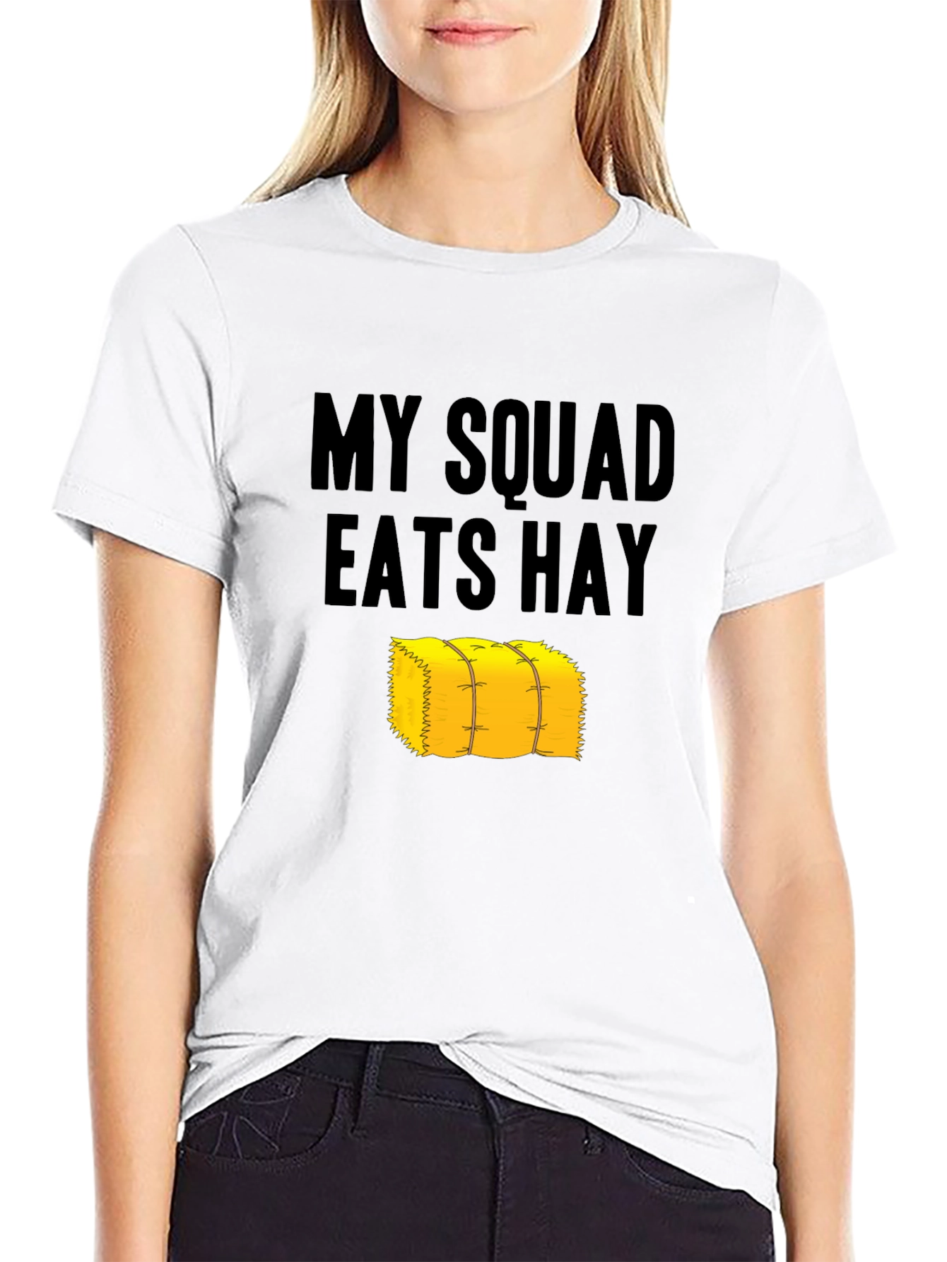 My Squad Eats Hay Graphic T-Shirt