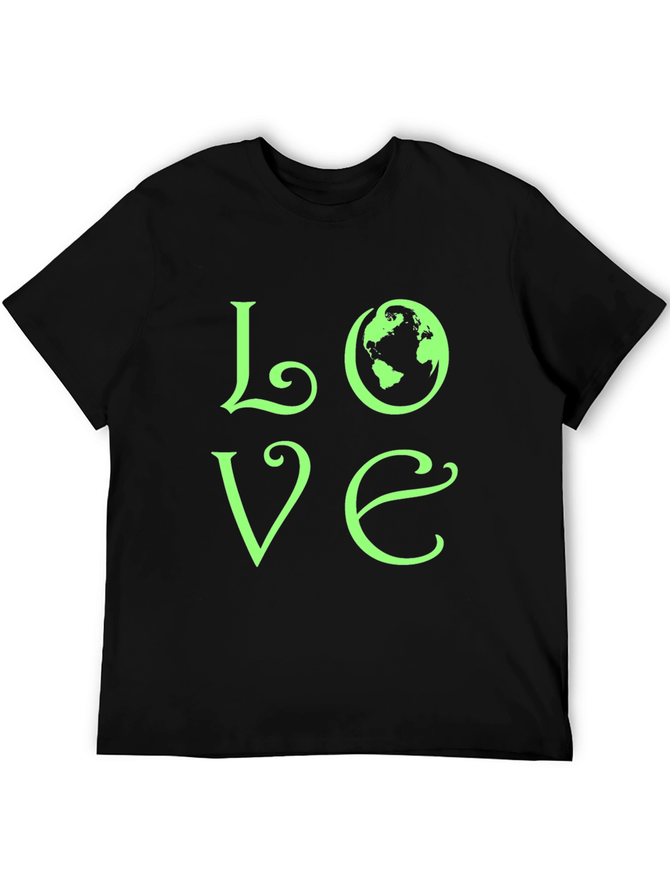 Love Earth T-Shirt - Eco-Friendly Graphic Tee