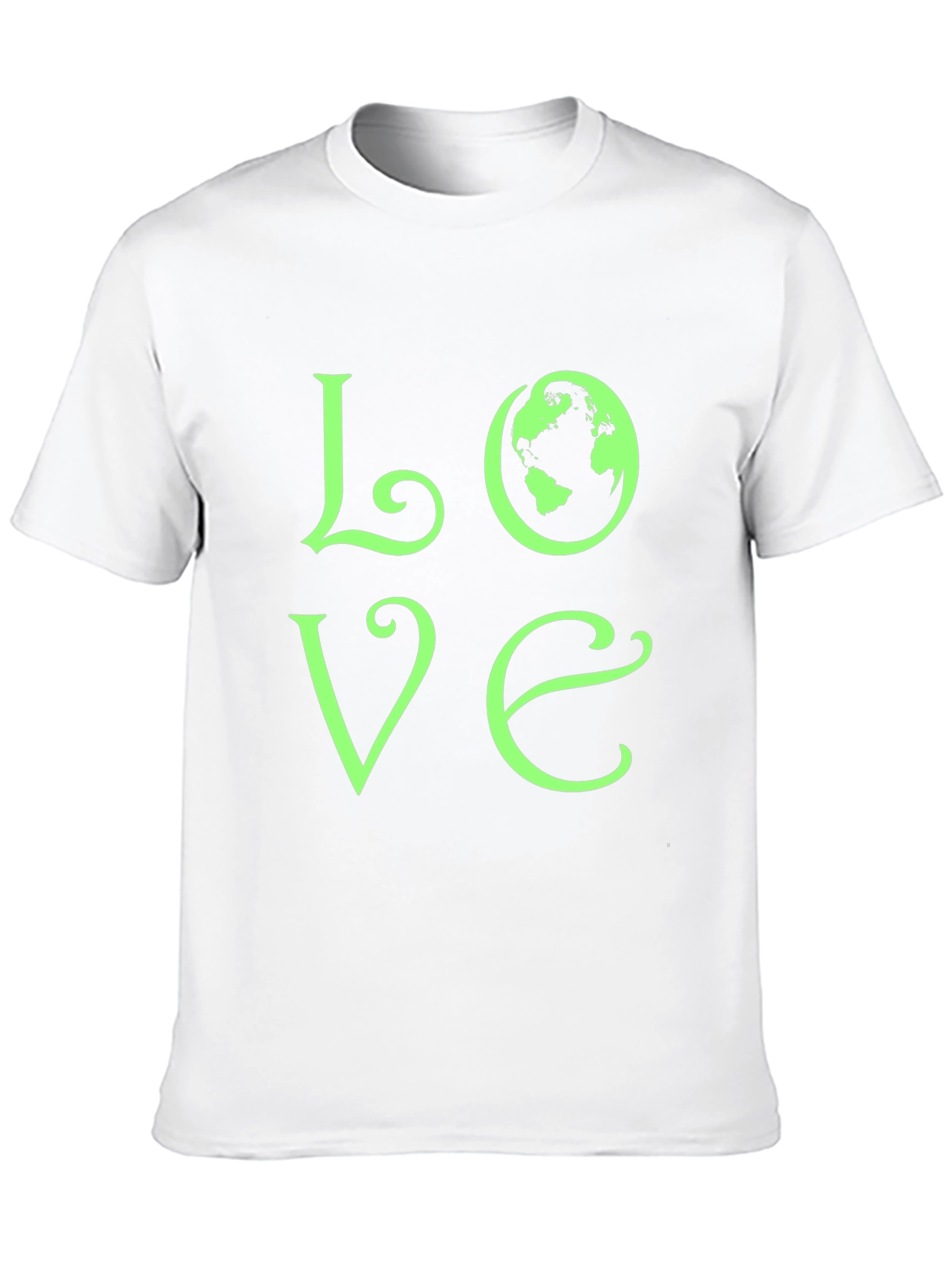 Love Earth T-Shirt - Eco-Friendly Graphic Tee