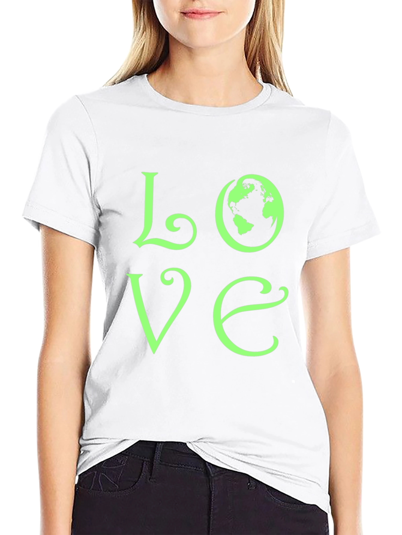 Love Earth T-Shirt - Eco-Friendly Graphic Tee