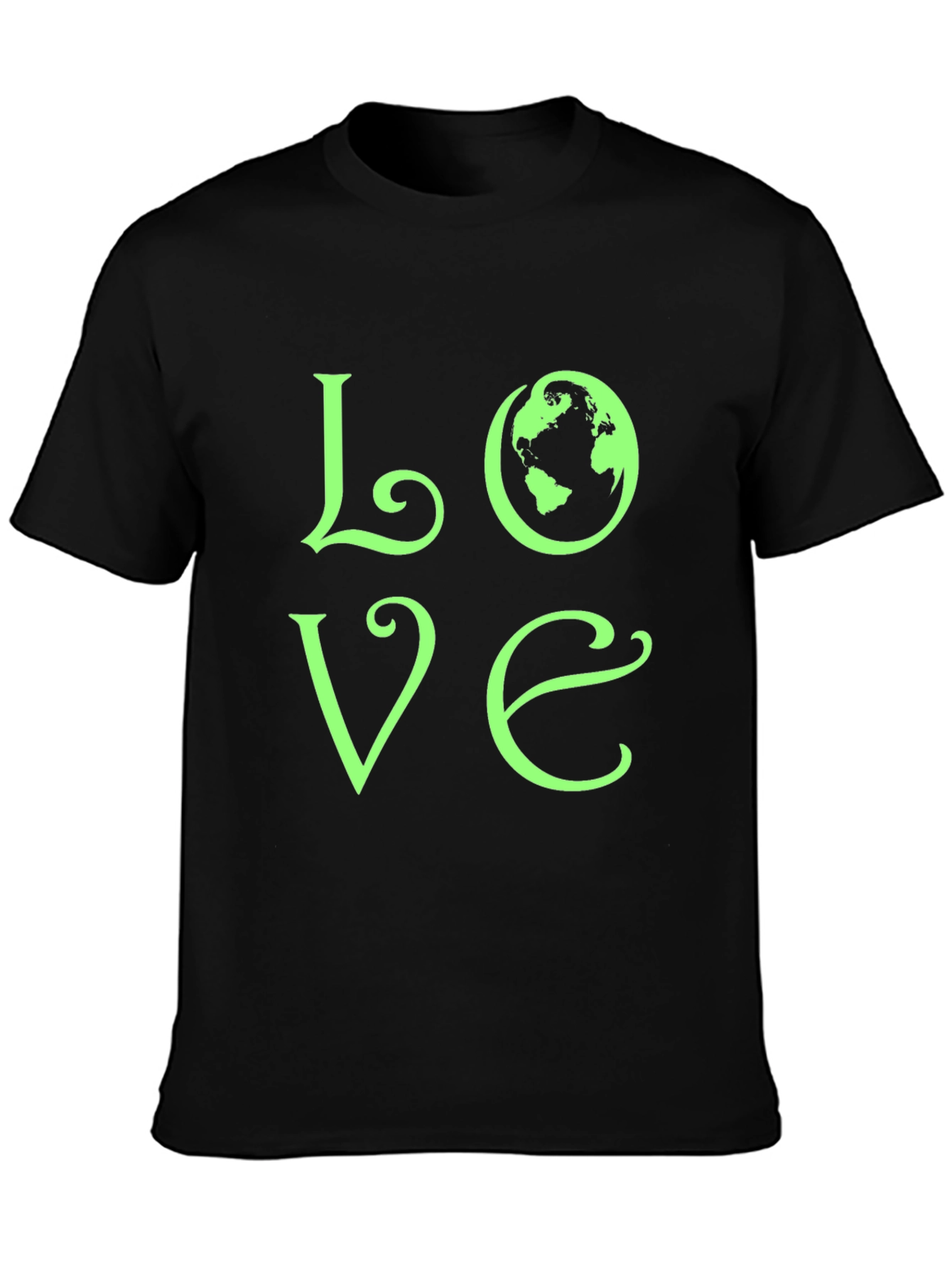Love Earth T-Shirt - Eco-Friendly Graphic Tee