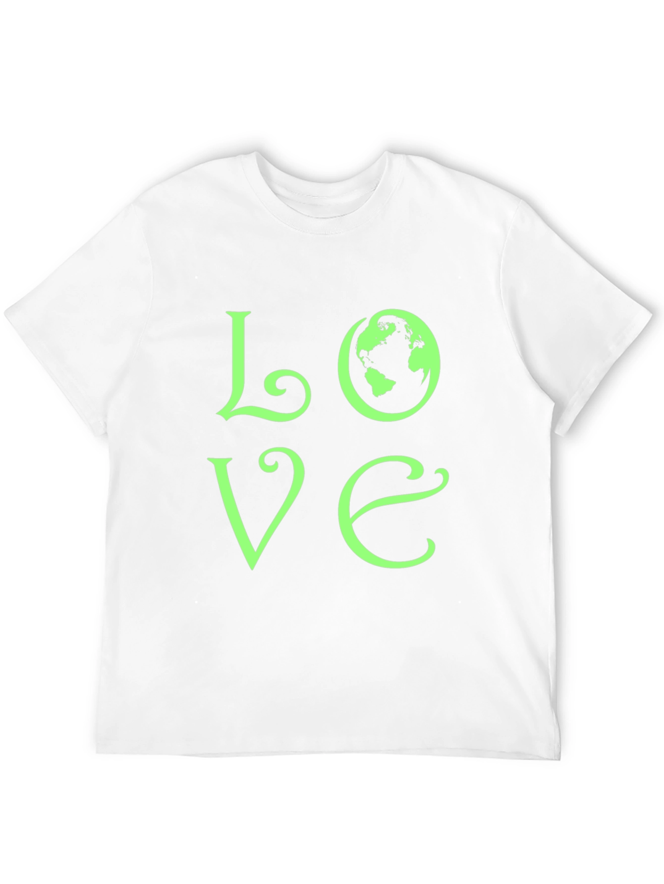 Love Earth T-Shirt - Eco-Friendly Graphic Tee