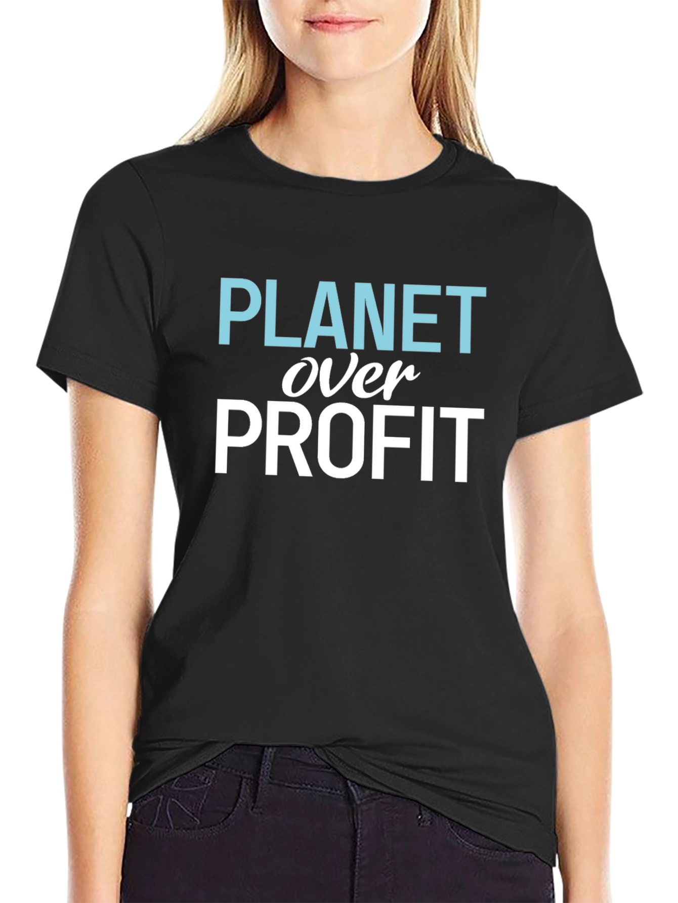 Planet Over Profit Graphic T-Shirt