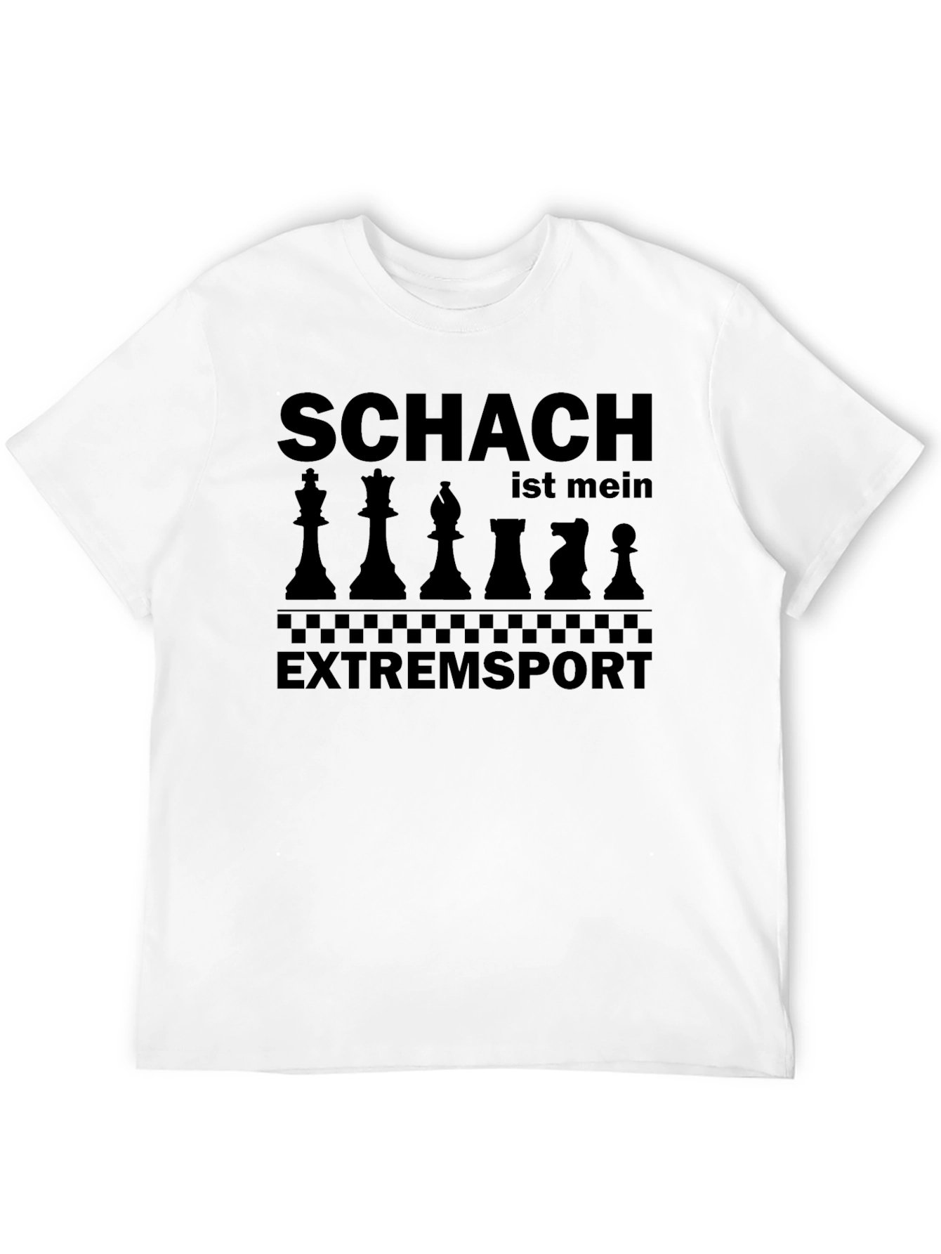Chess is My Extreme Sport Black T-Shirt