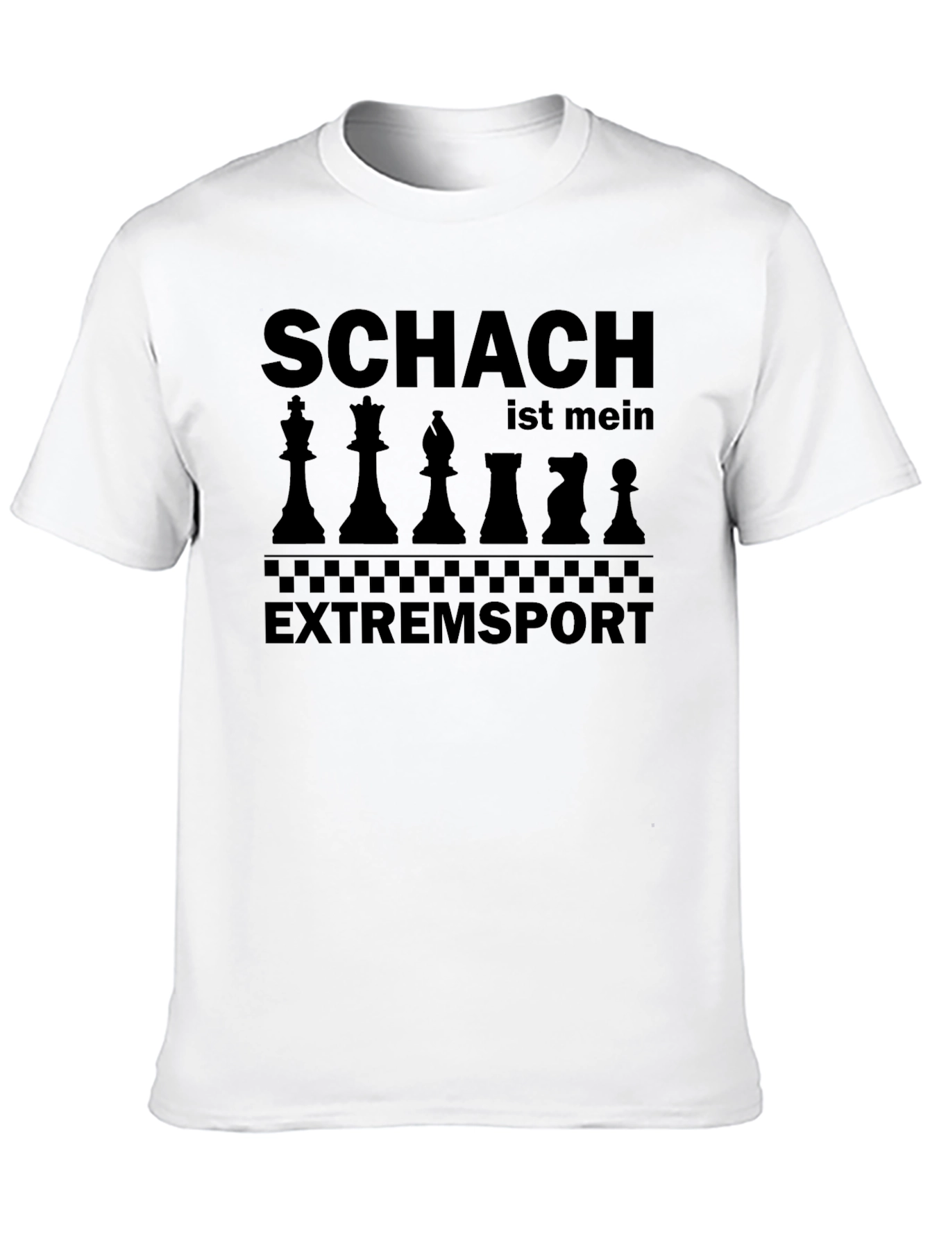 Chess is My Extreme Sport Black T-Shirt