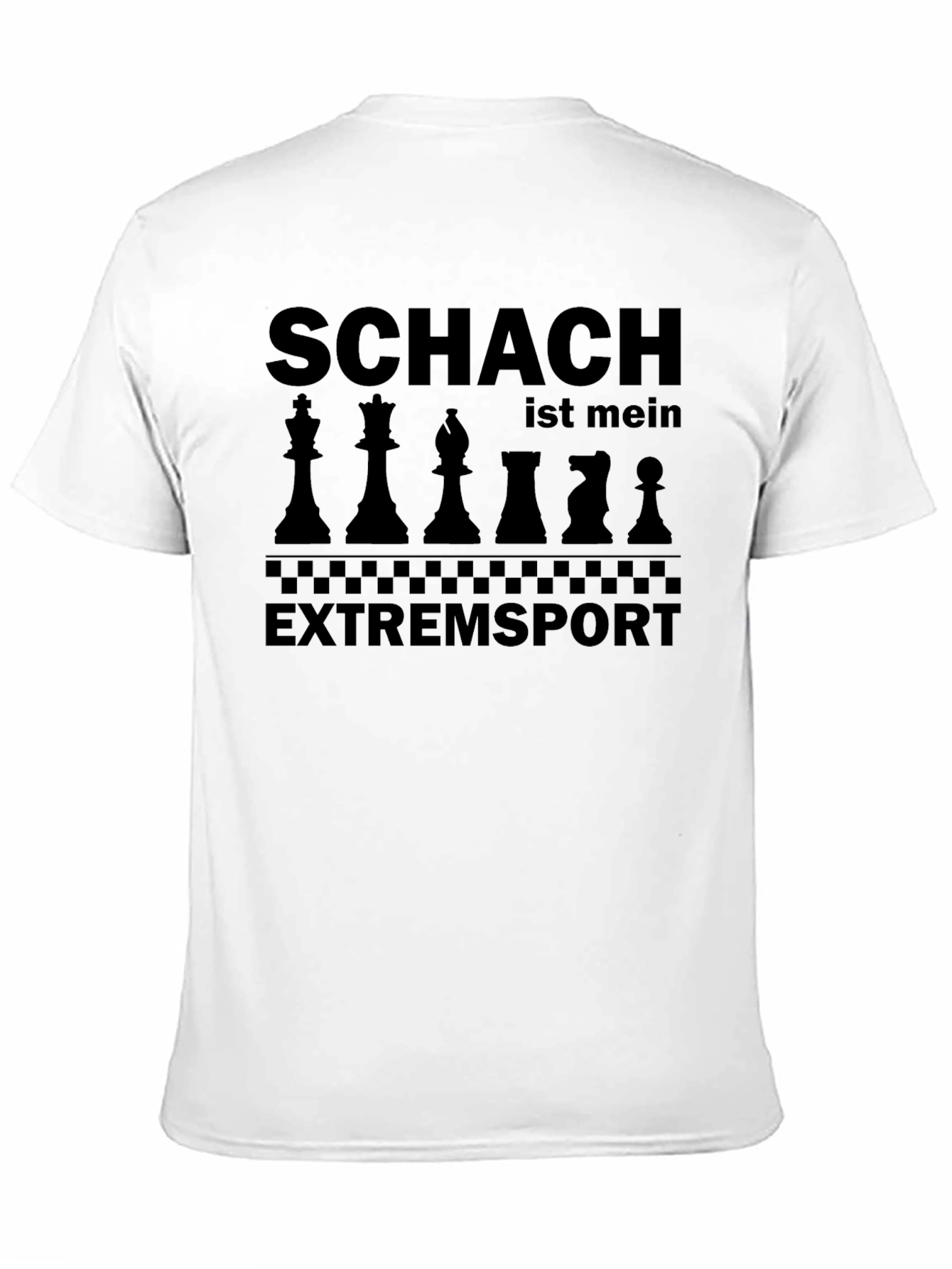 Chess is My Extreme Sport Black T-Shirt