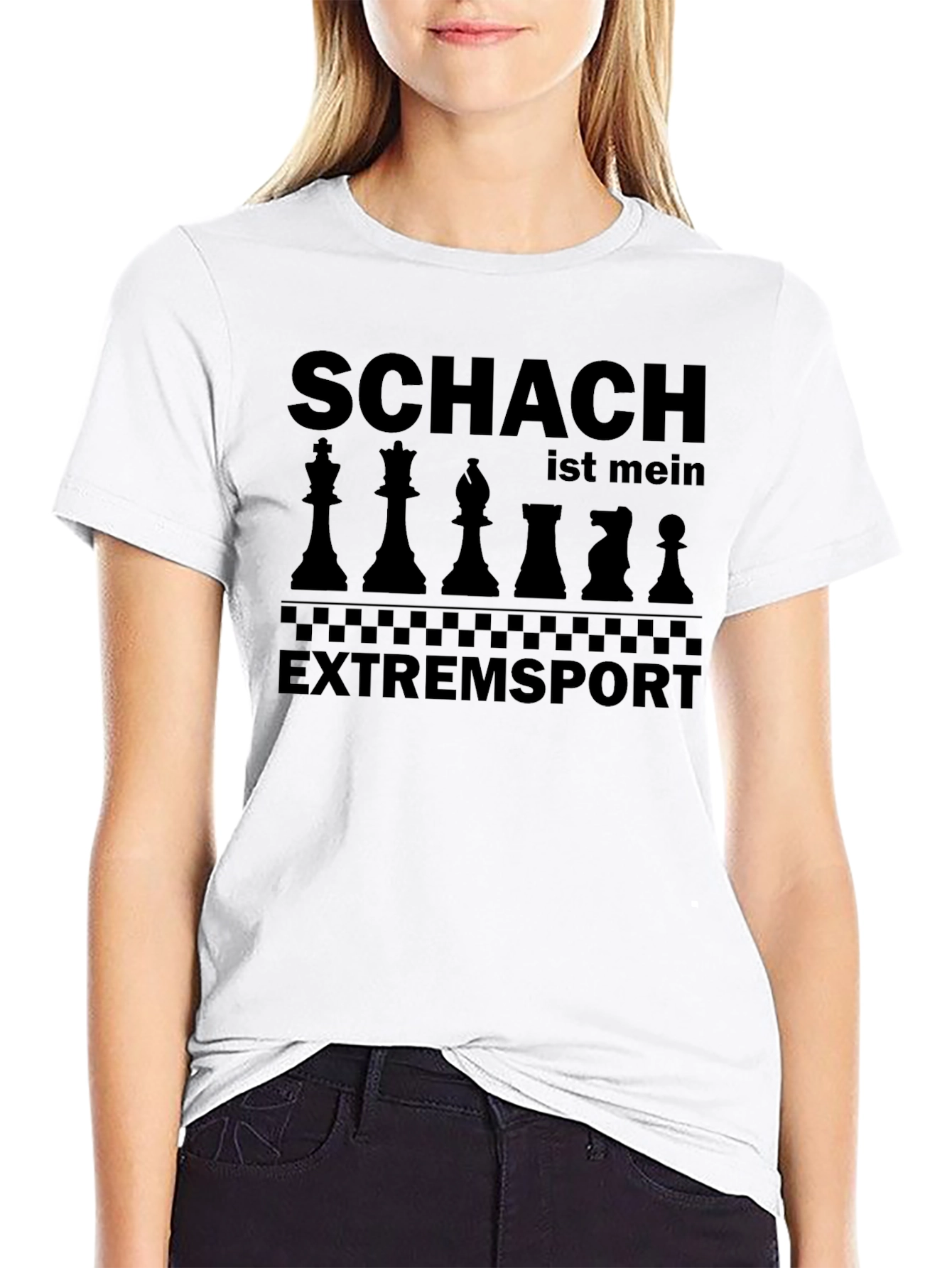 Chess is My Extreme Sport Black T-Shirt