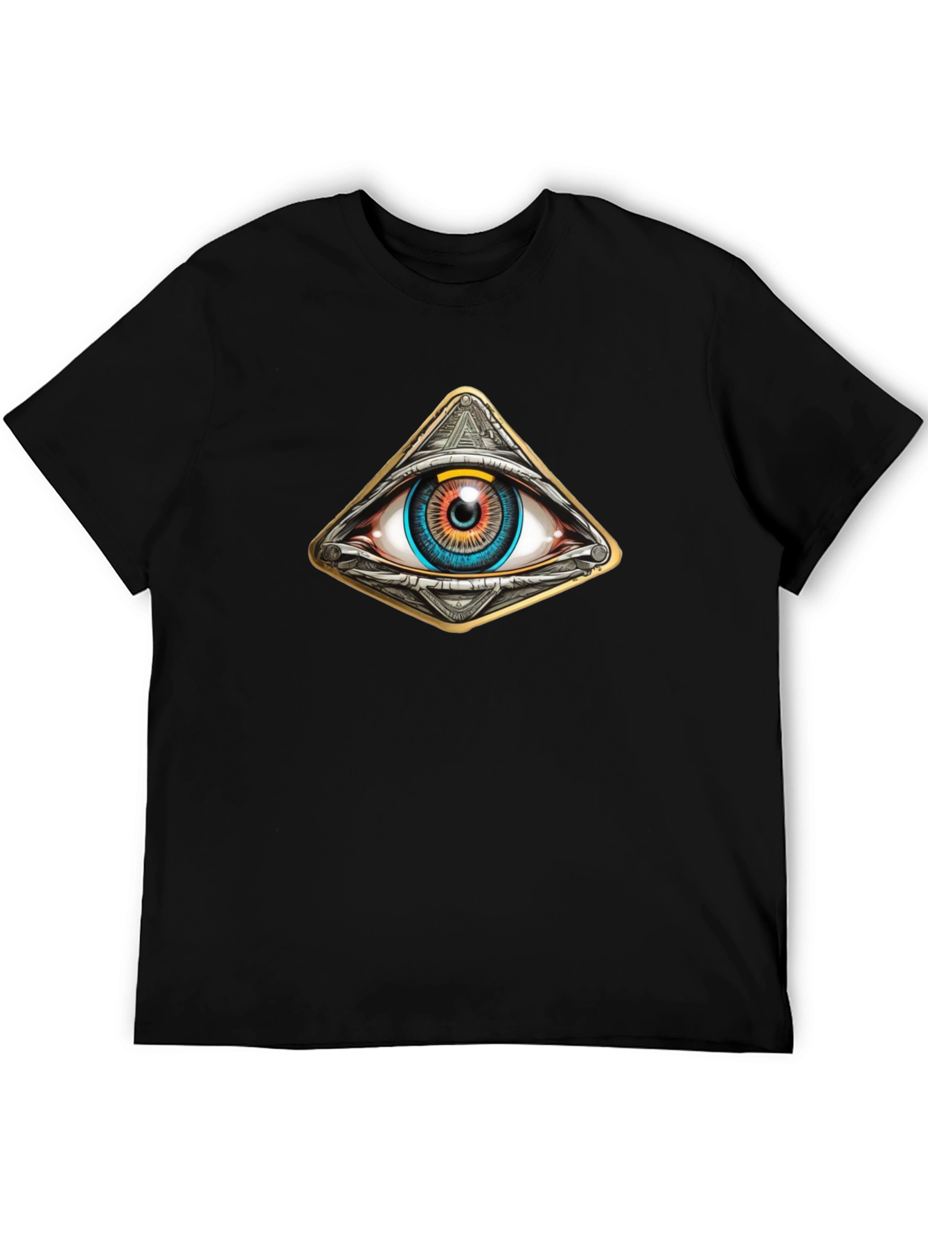 All Seeing Eye Pyramid Graphic Tee