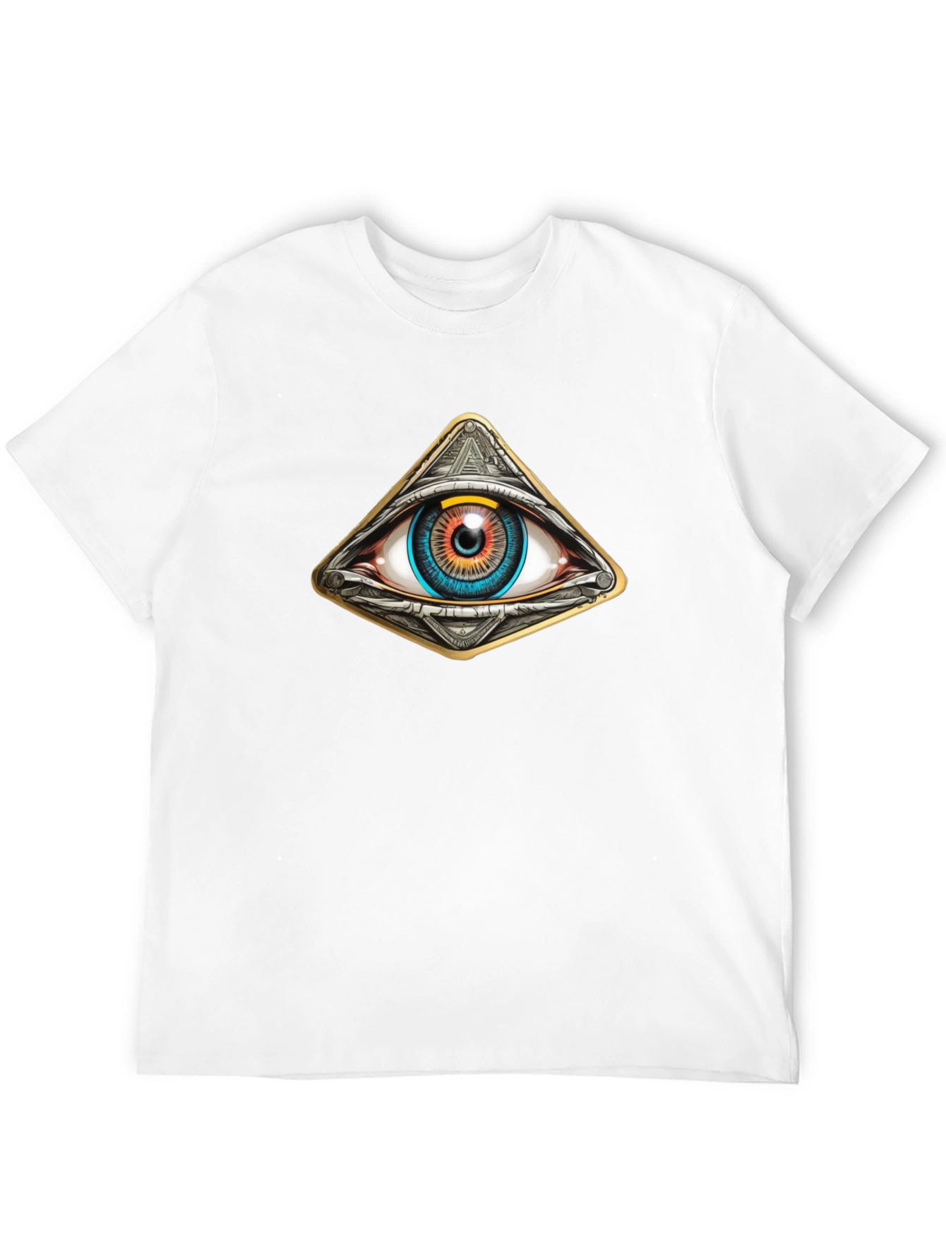 All Seeing Eye Pyramid Graphic Tee
