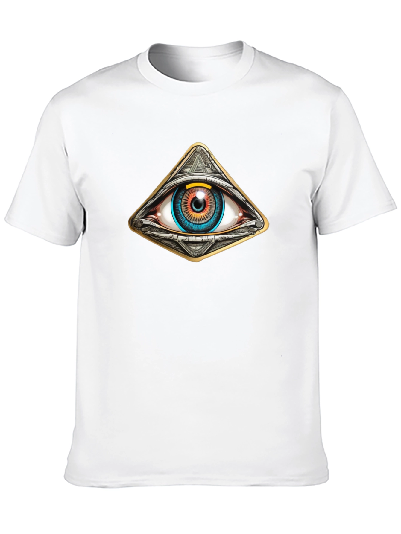 All Seeing Eye Pyramid Graphic Tee