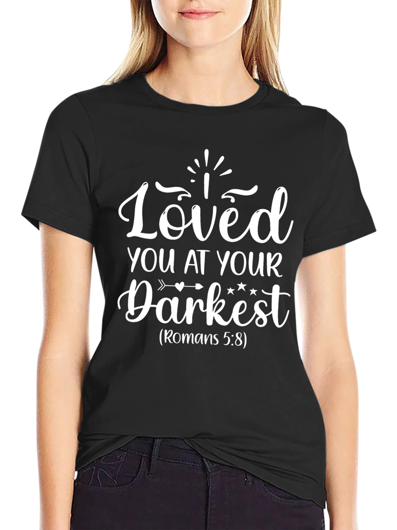 Loved You At Your Darkest Graphic T-Shirt