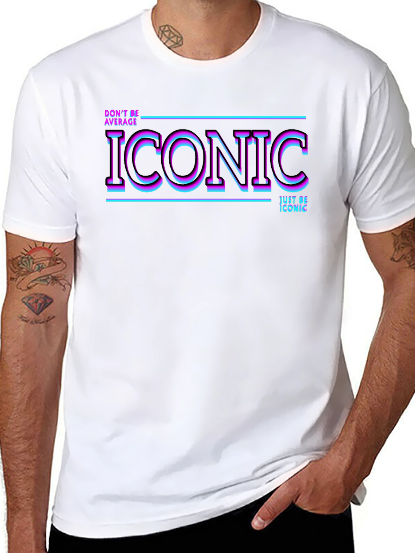 Iconic Graphic Tee - Stylish Comfort