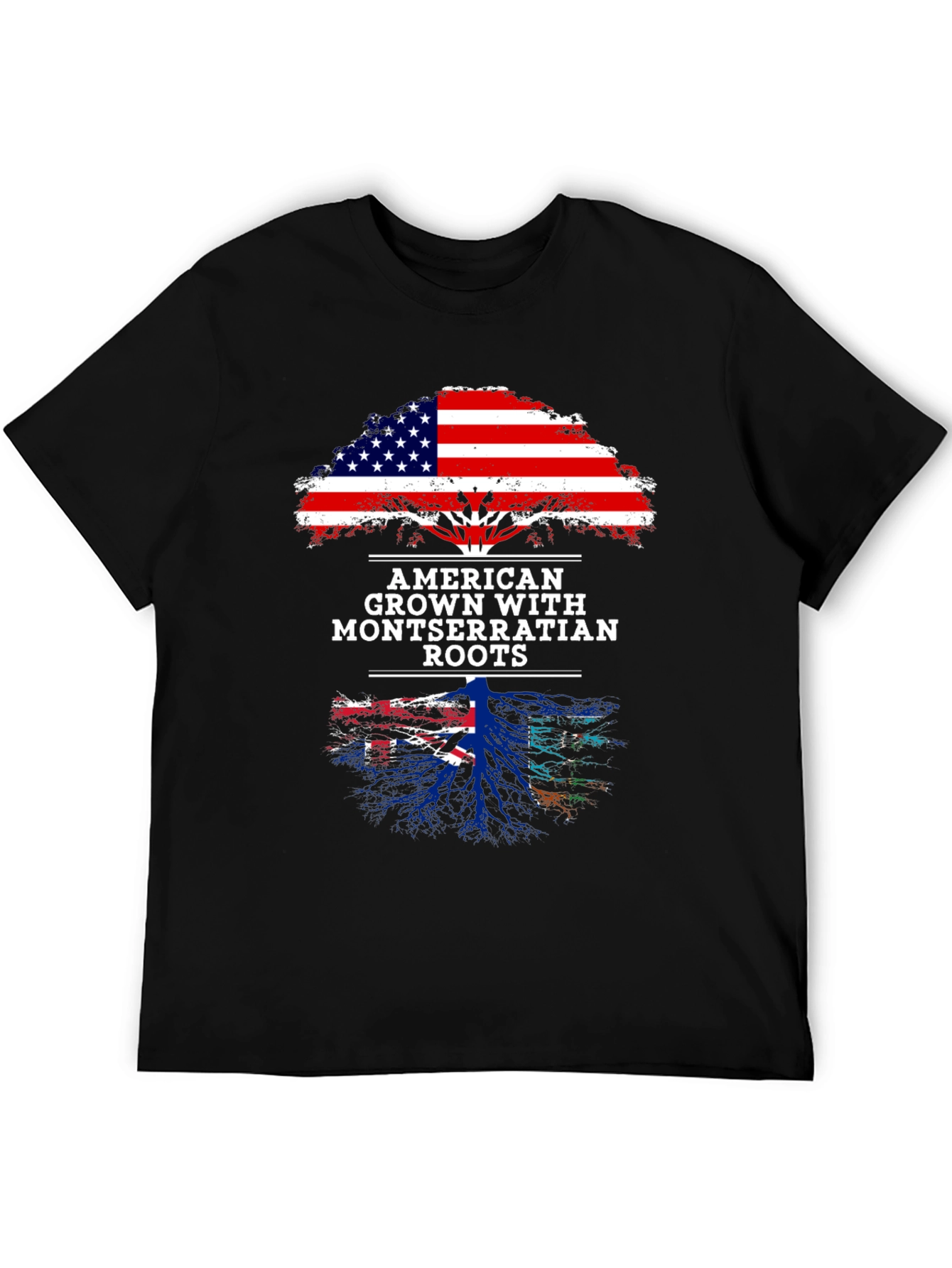American Grown Montserrat Roots T-Shirt