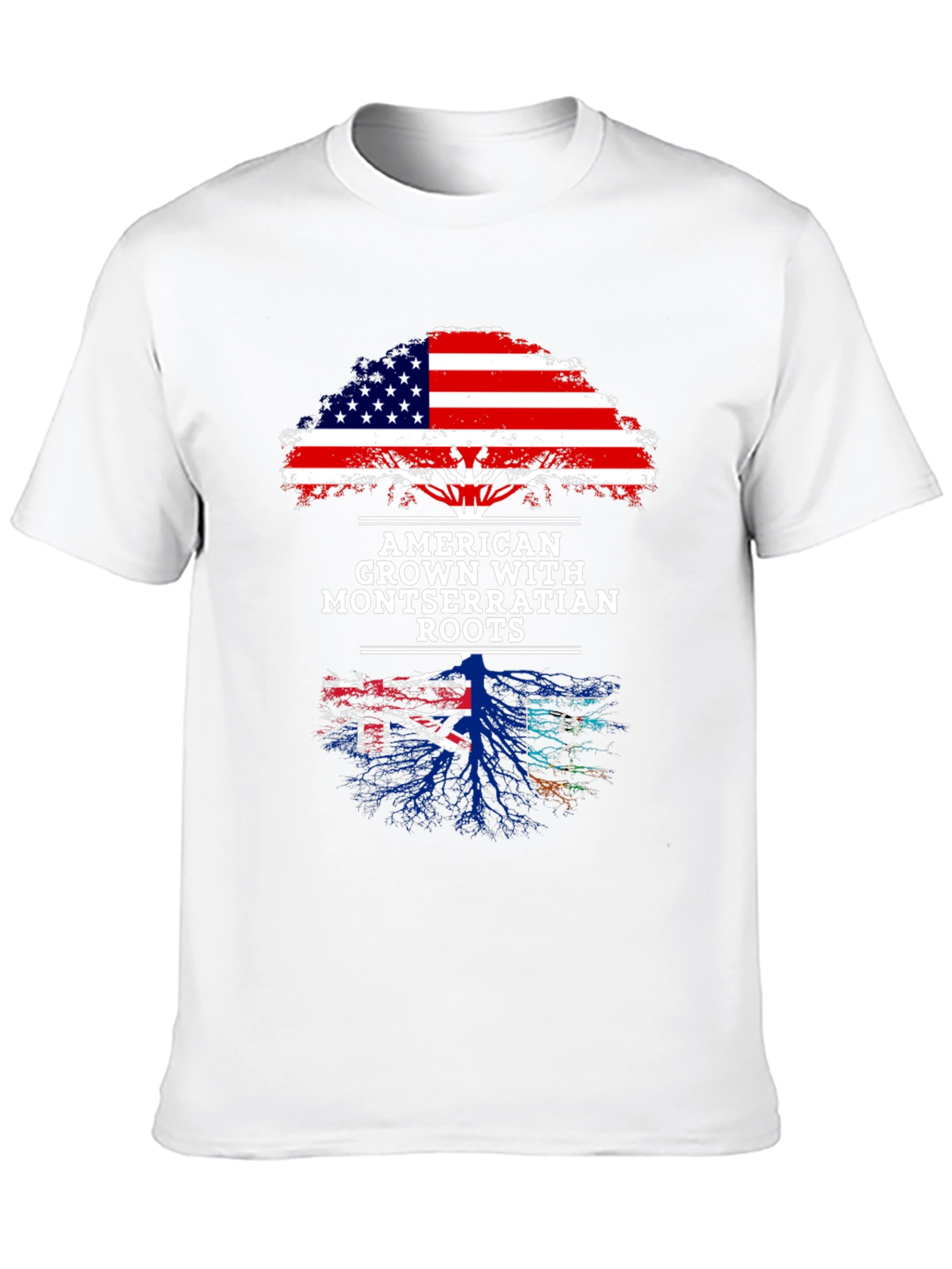 American Grown Montserrat Roots T-Shirt