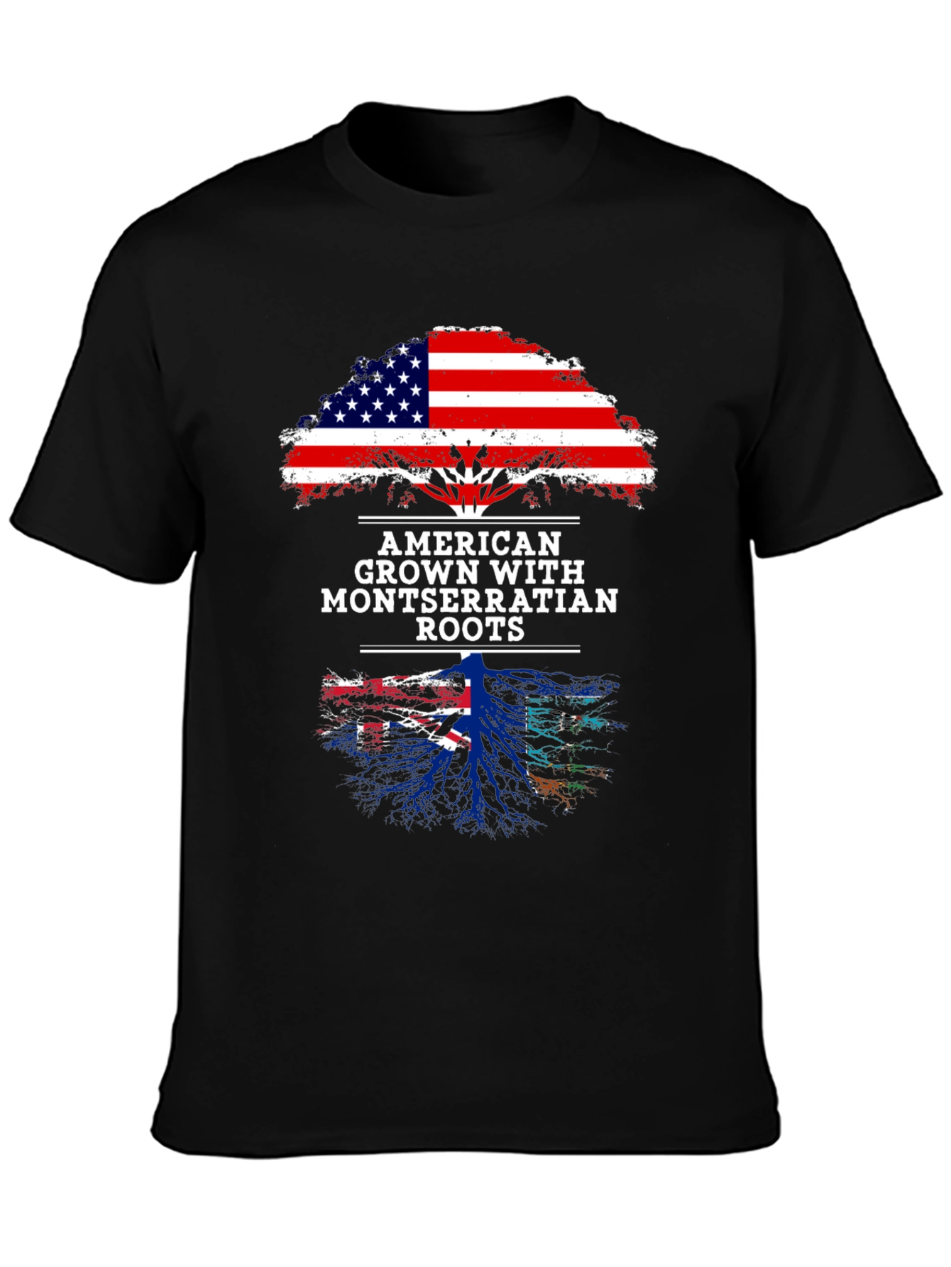 American Grown Montserrat Roots T-Shirt