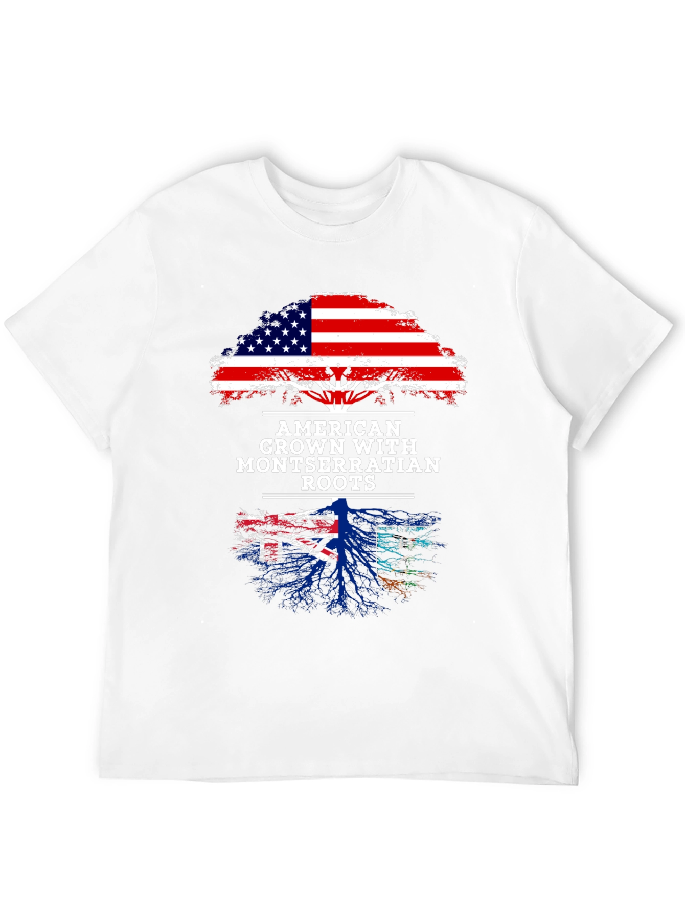 American Grown Montserrat Roots T-Shirt