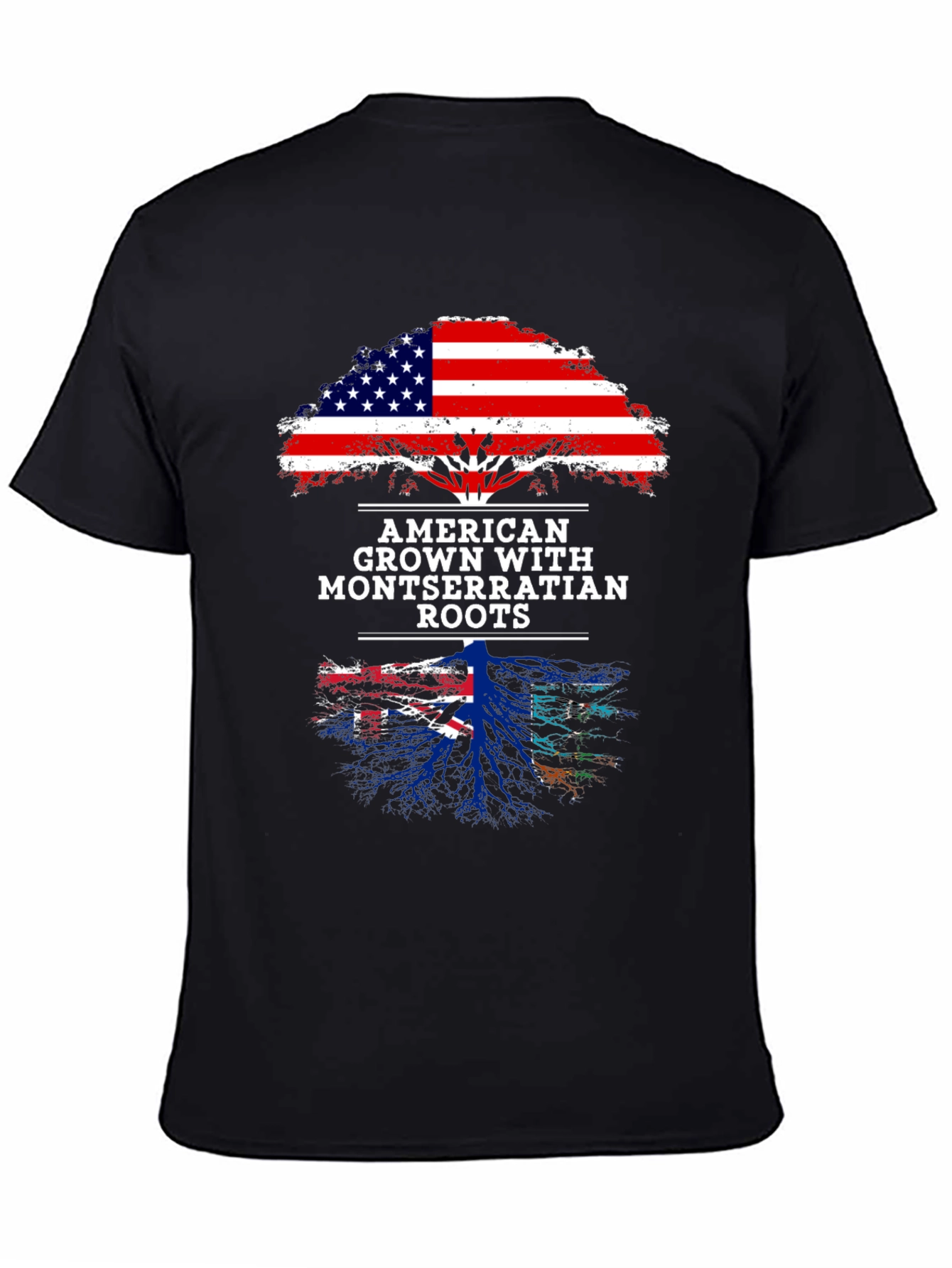 American Grown Montserrat Roots T-Shirt