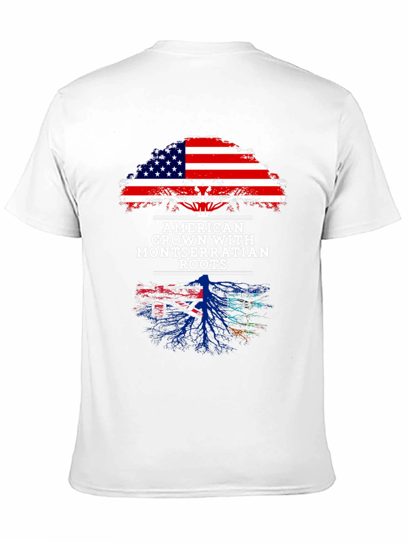 American Grown Montserrat Roots T-Shirt