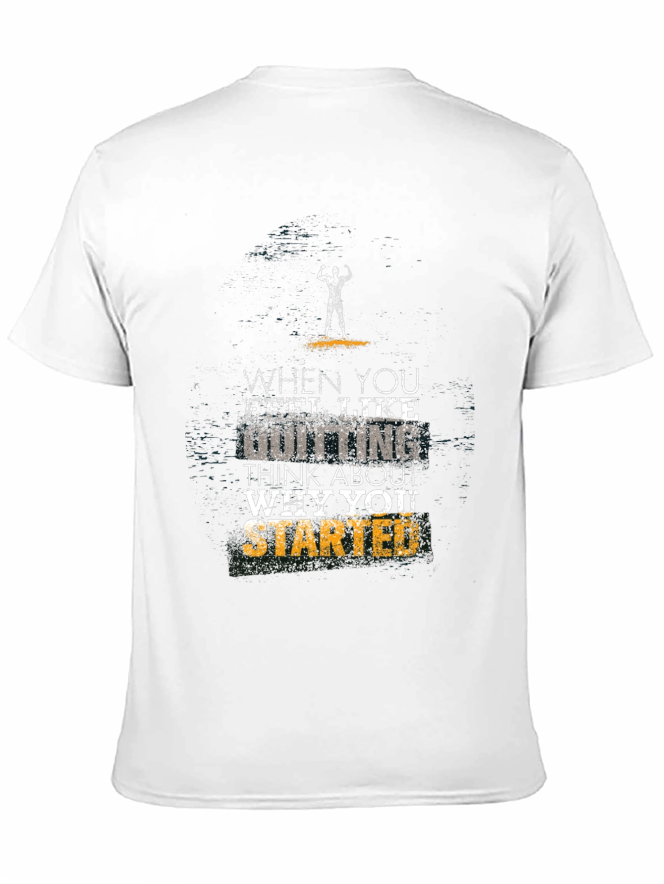 Motivational Fitness T-Shirt - Never Quit