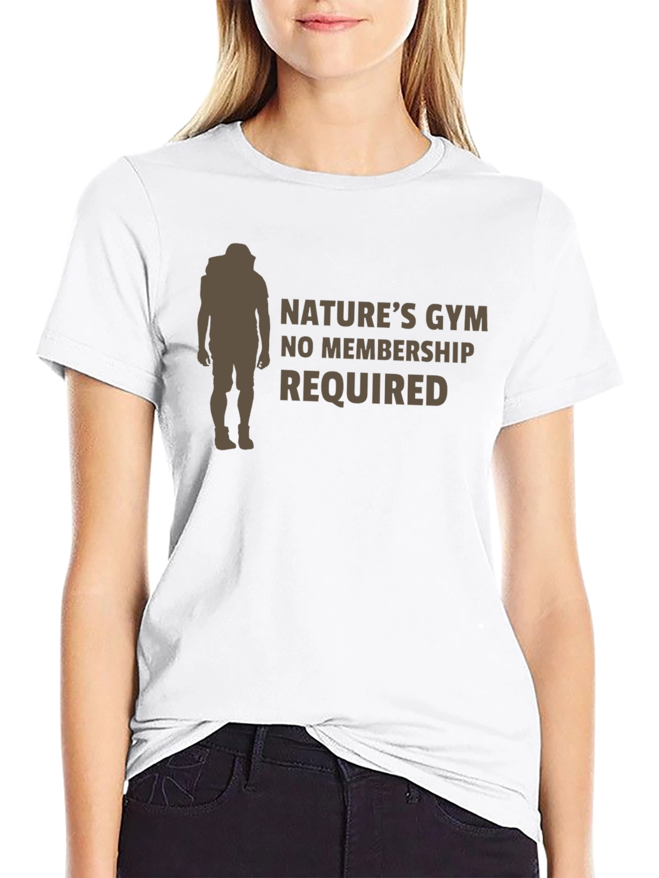 Natures Gym T-Shirt - No Membership Required!