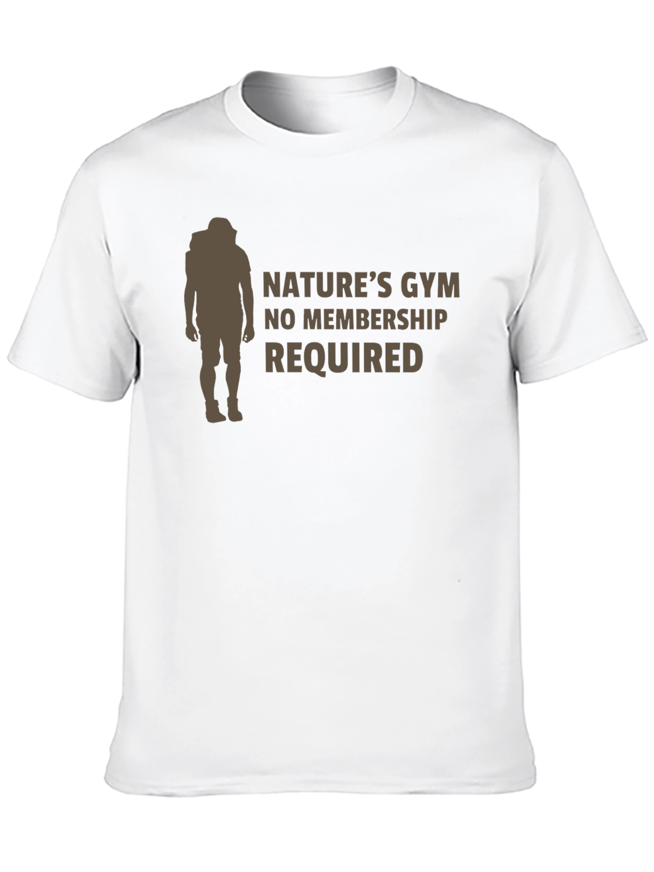 Natures Gym T-Shirt - No Membership Required!