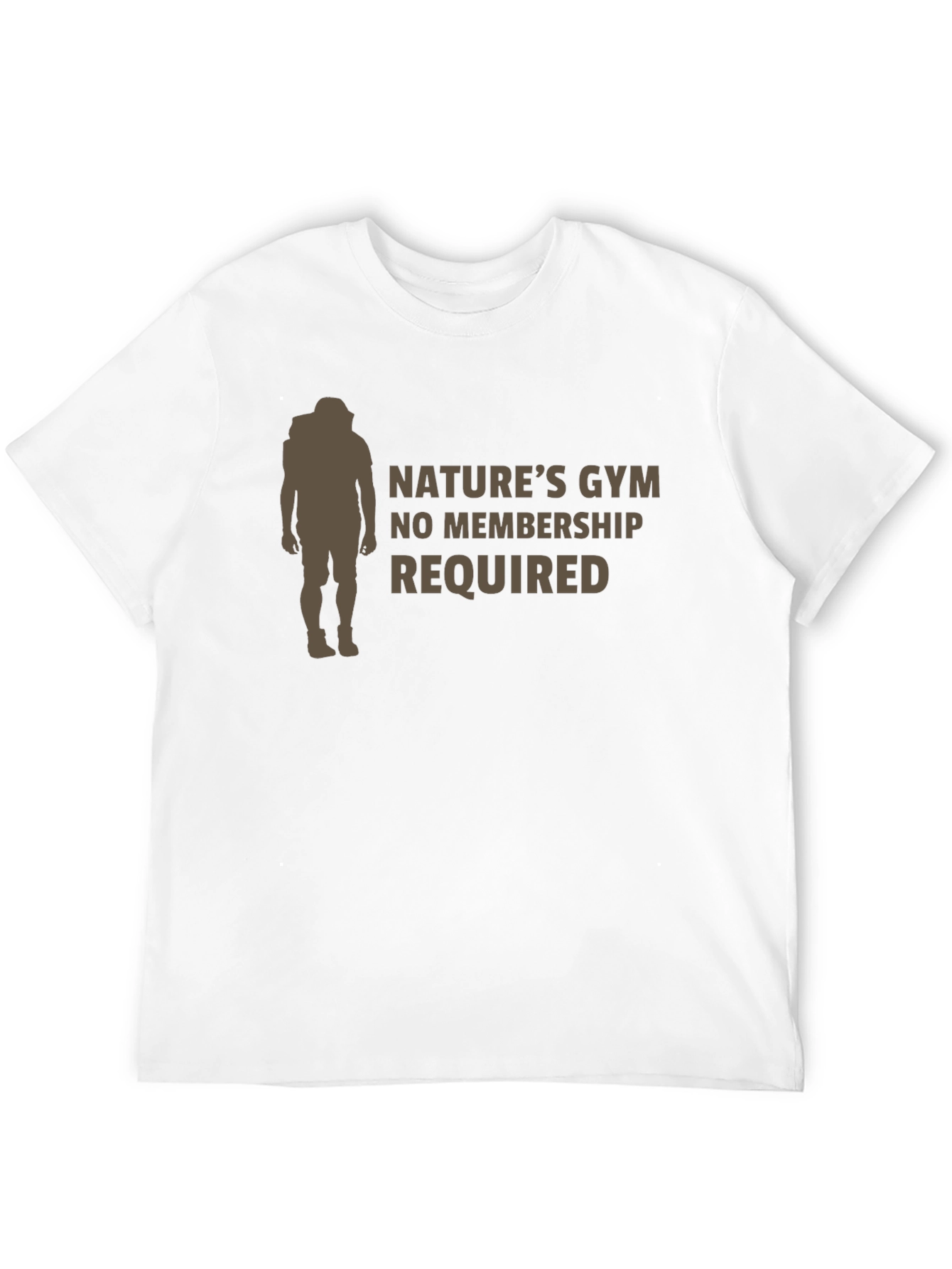 Natures Gym T-Shirt - No Membership Required!