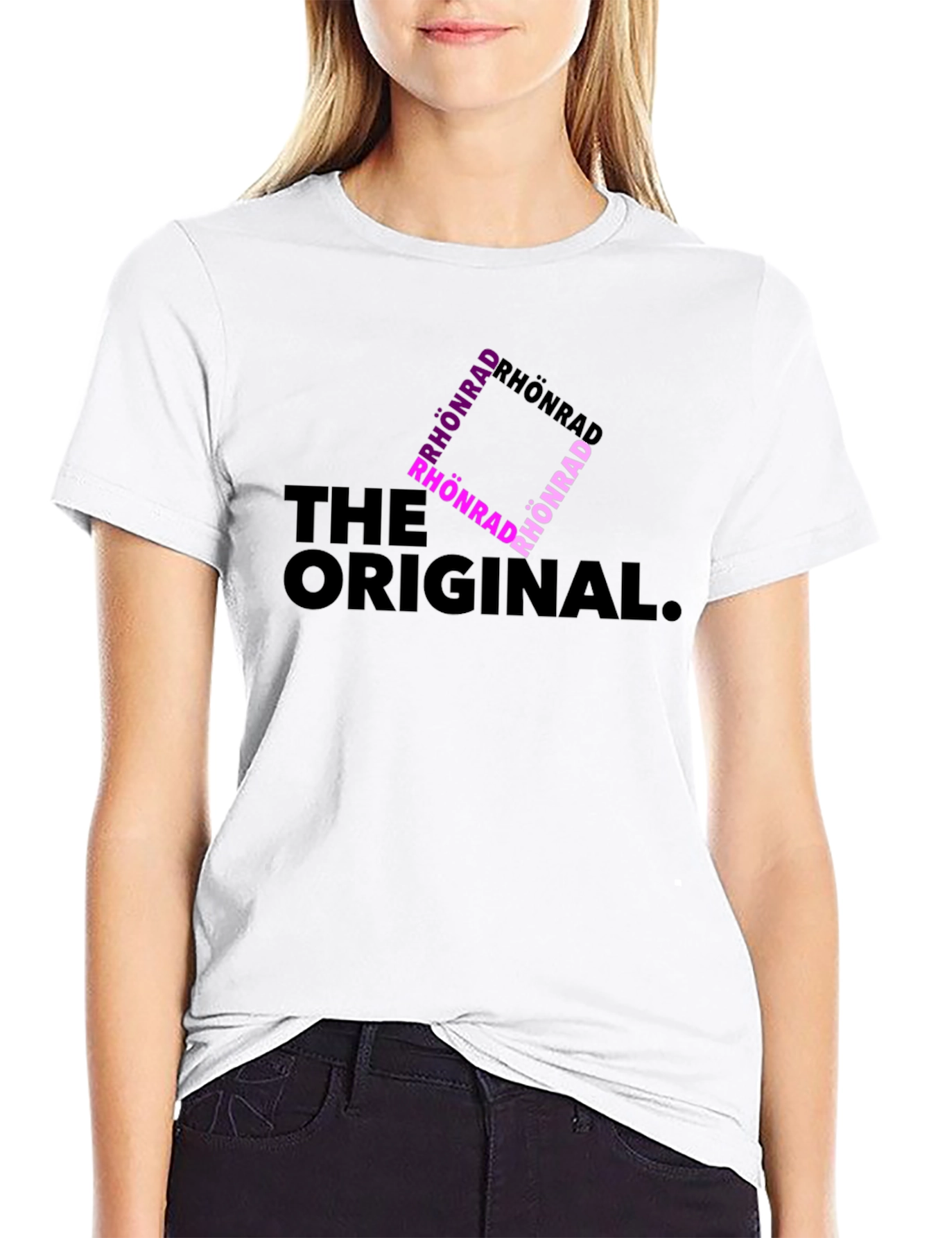 Rhönrad: The Original Black Graphic Tee