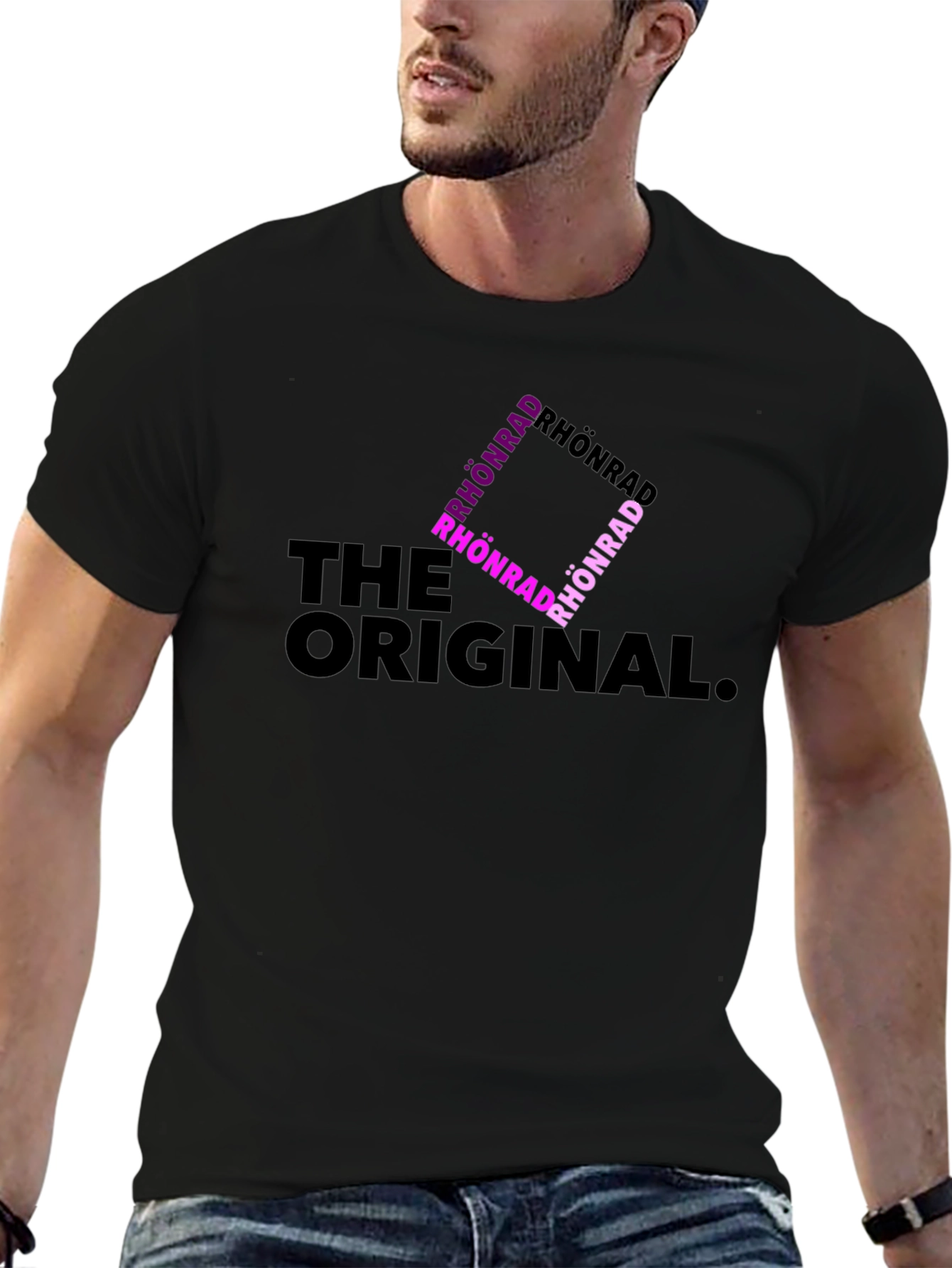 Rhönrad: The Original Black Graphic Tee
