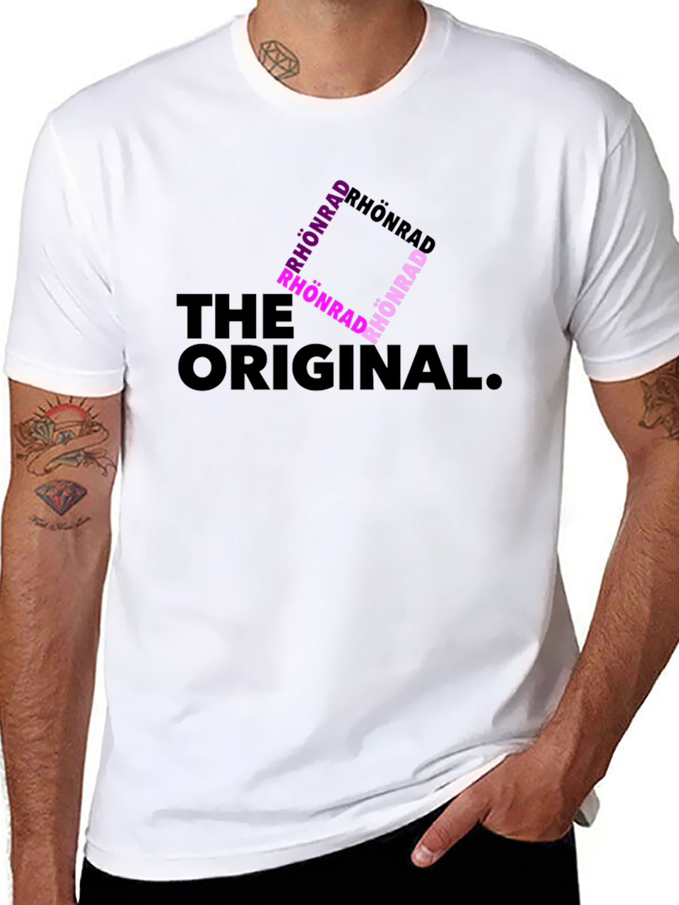 Rhönrad: The Original Black Graphic Tee