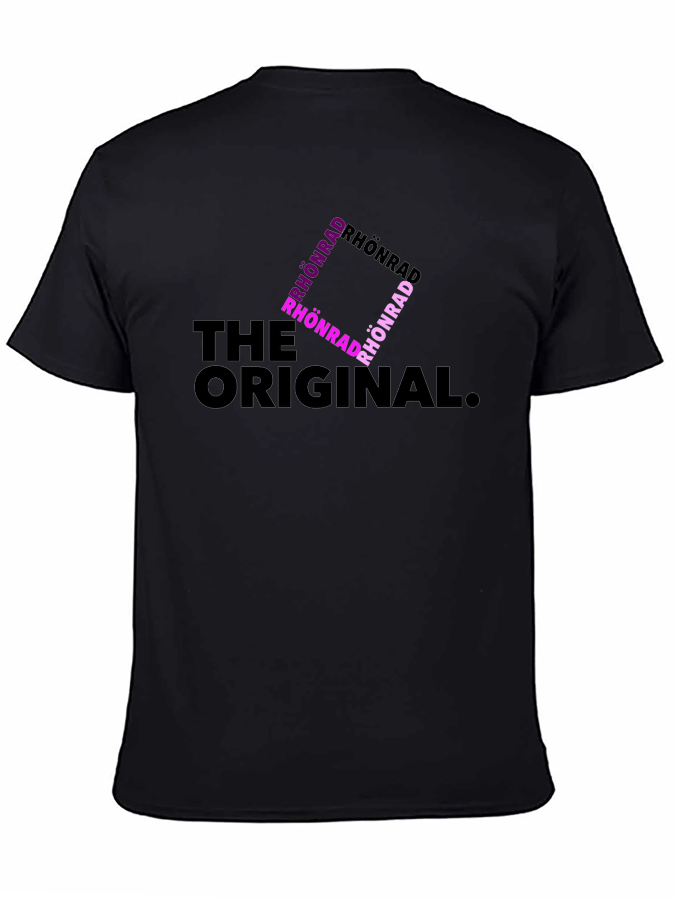 Rhönrad: The Original Black Graphic Tee