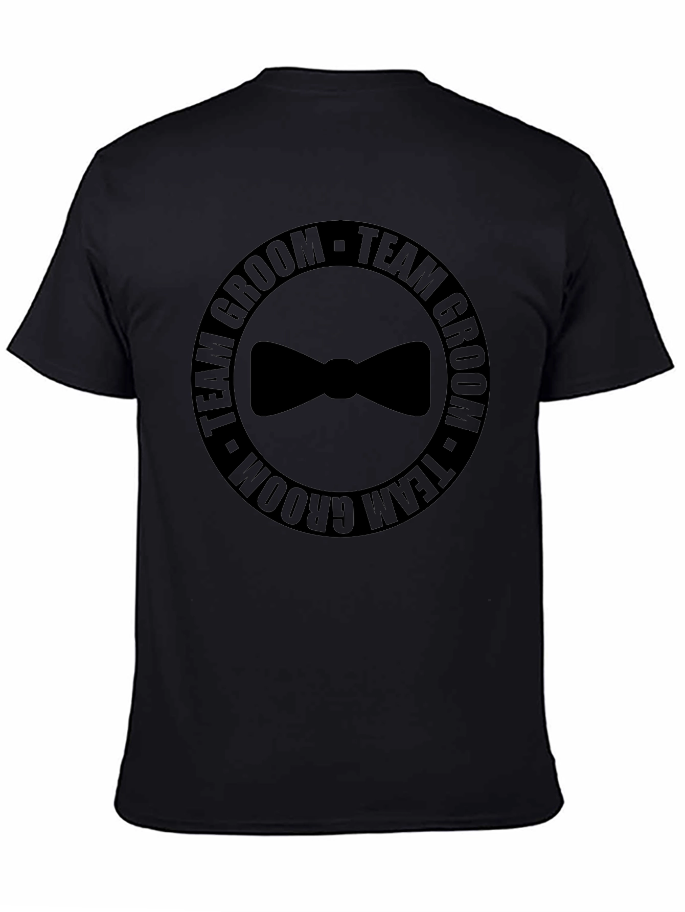 Team Groom Bowtie T-Shirt - Wedding Party Tee