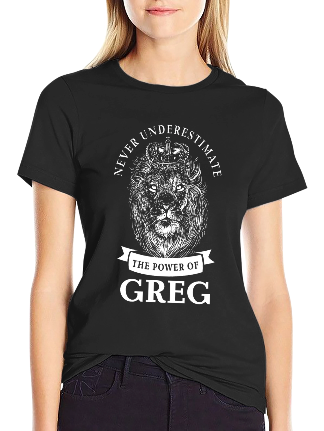 Never Underestimate Greg Lion Graphic Tee