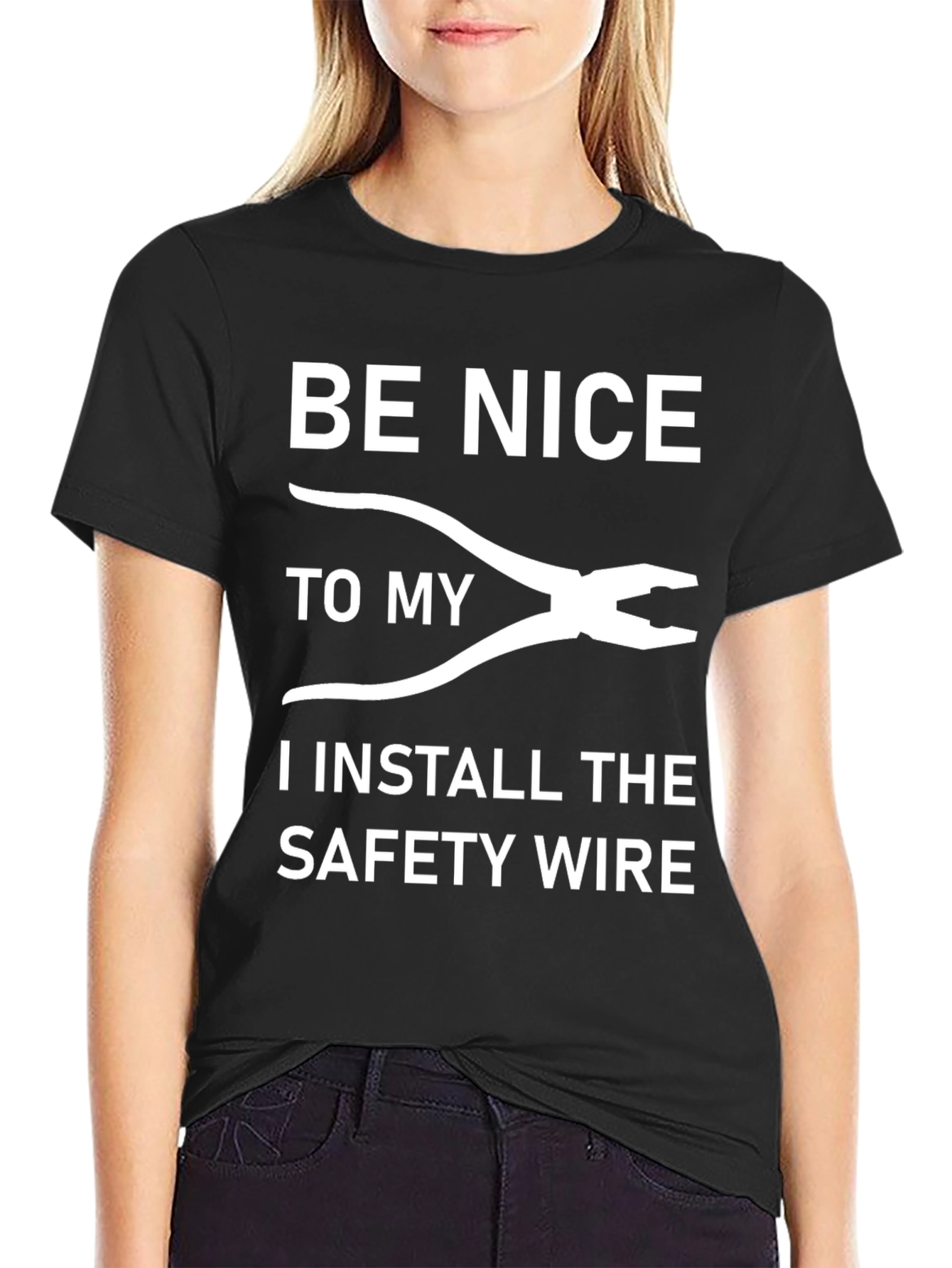 Be Nice Safety Wire Installer T-Shirt