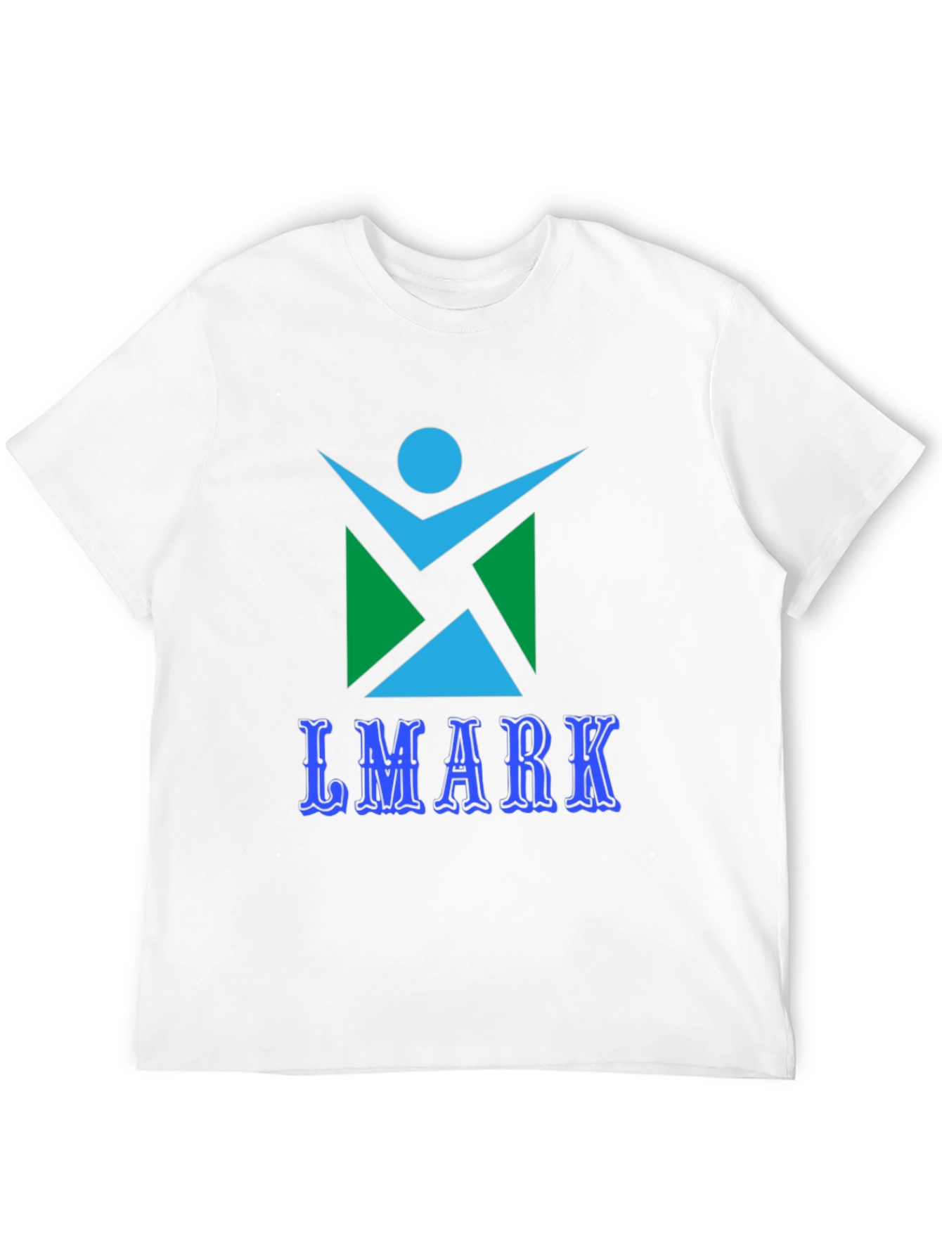 Lmark Graphic Print Black T-Shirt