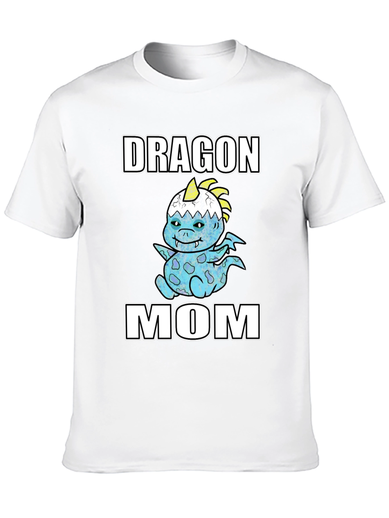 Dragon Mom T-Shirt Cute Graphic Tee