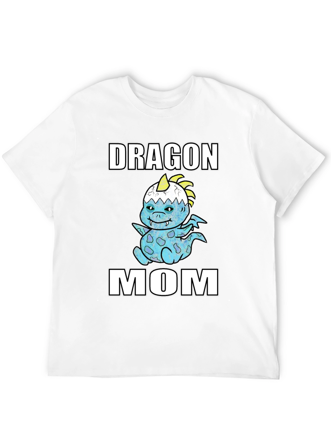 Dragon Mom T-Shirt Cute Graphic Tee