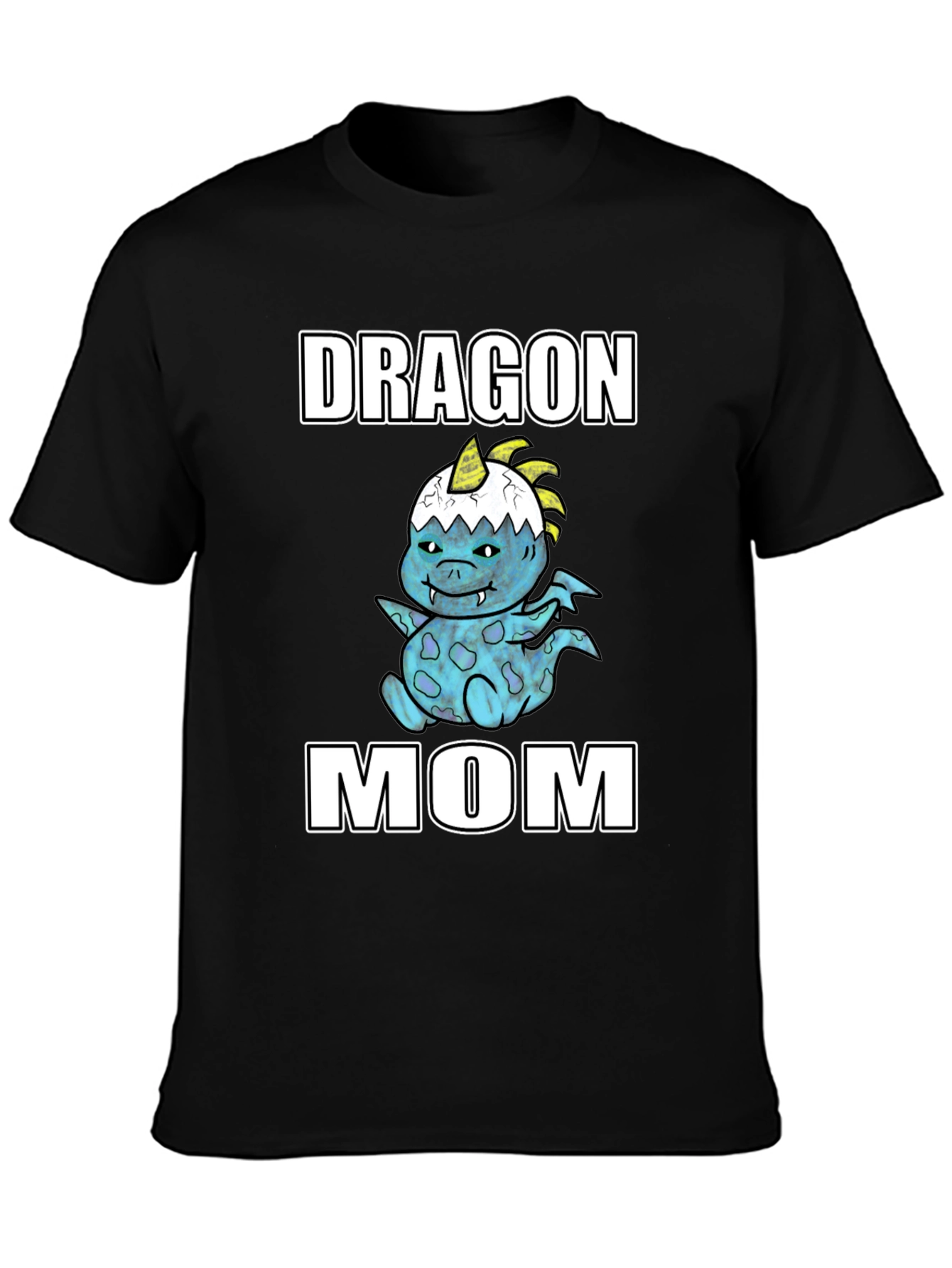 Dragon Mom T-Shirt Cute Graphic Tee