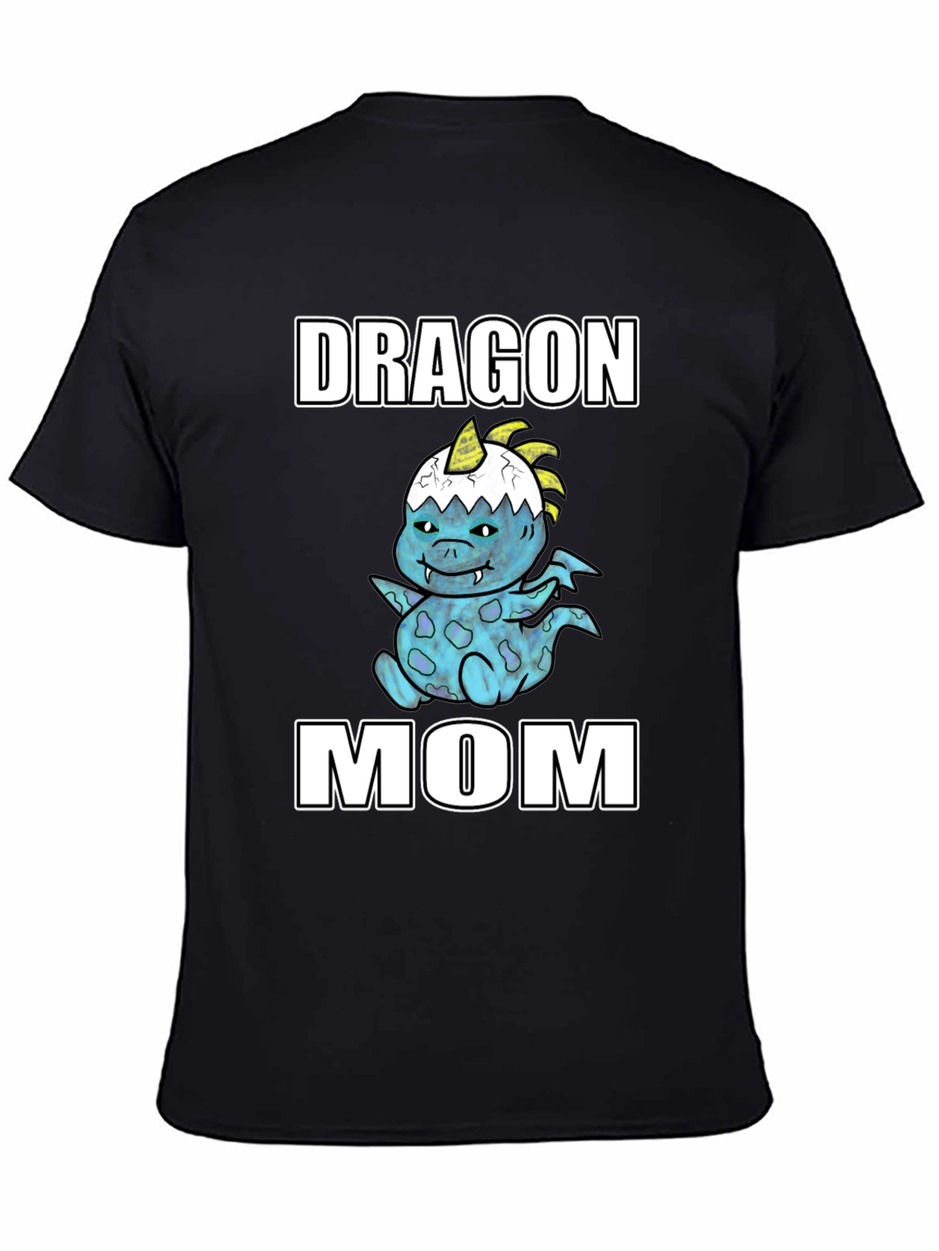 Dragon Mom T-Shirt Cute Graphic Tee