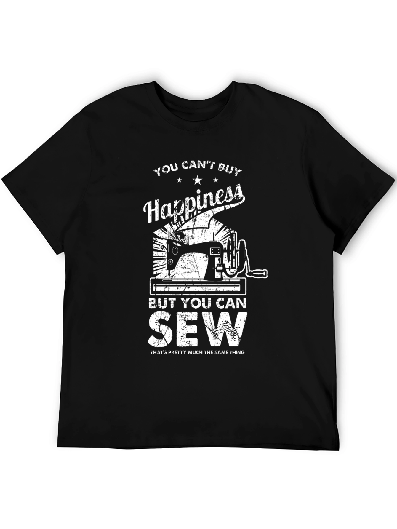 Sewing Happiness T-Shirt - Perfect for Crafters!