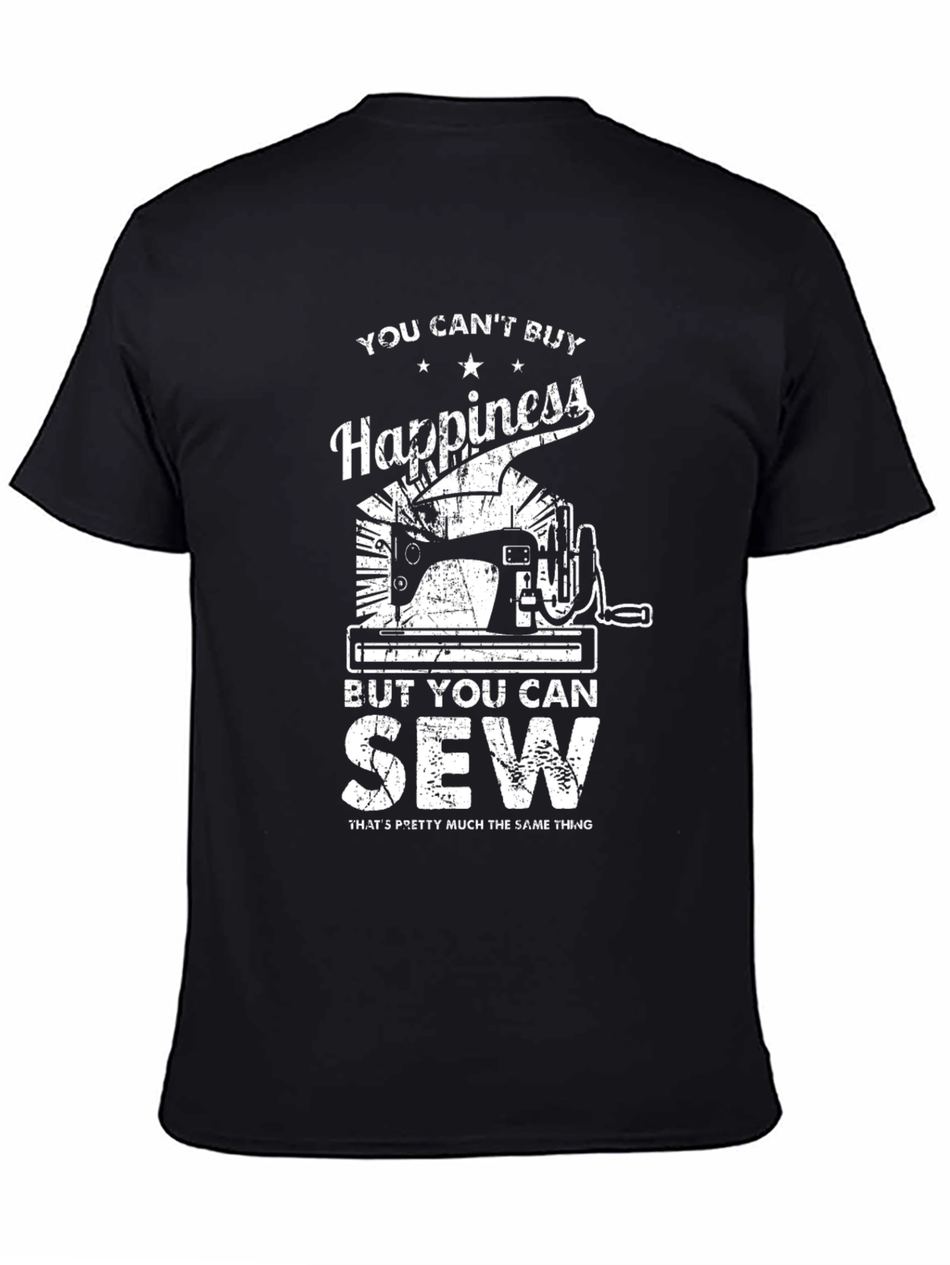 Sewing Happiness T-Shirt - Perfect for Crafters!