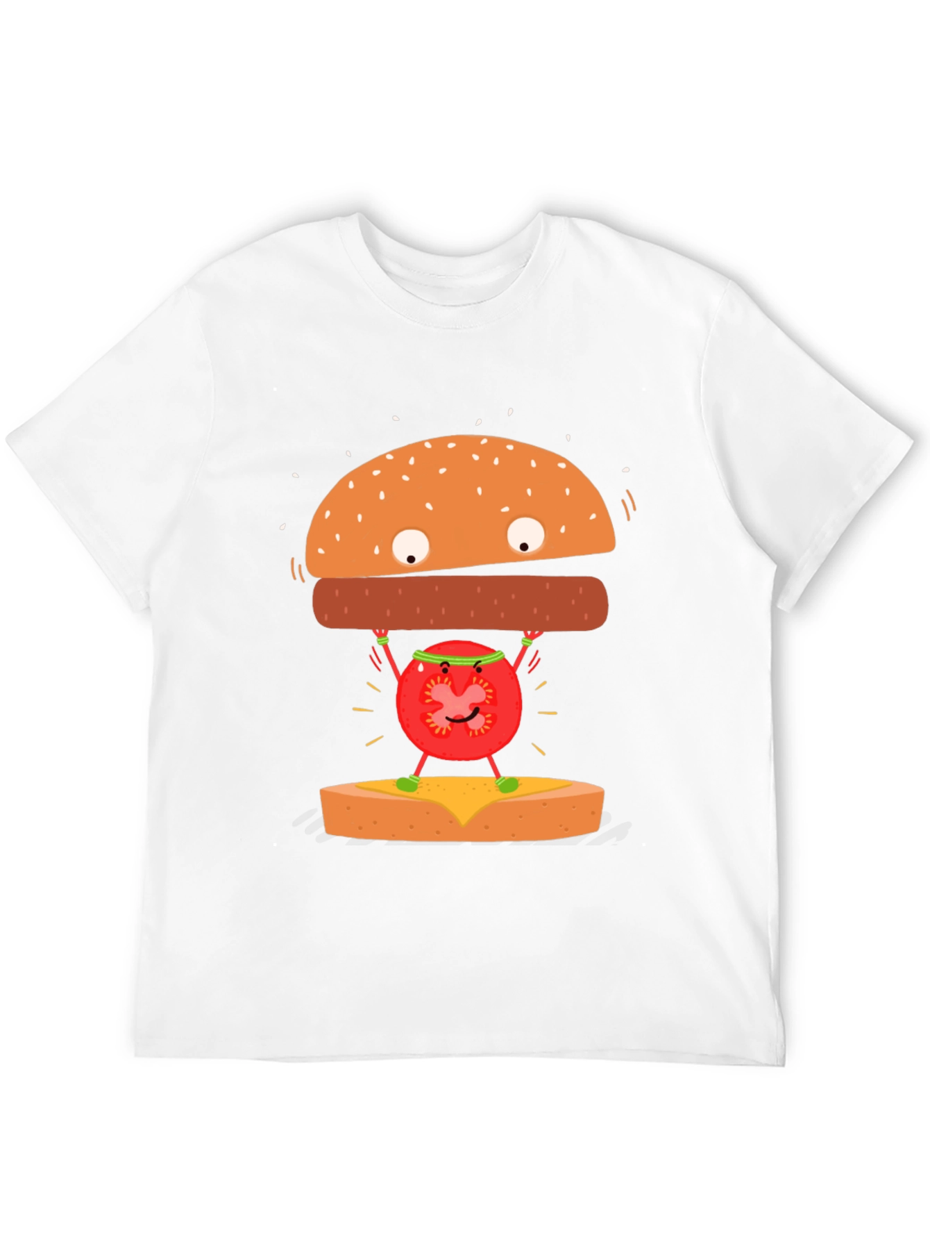 Funny Hamburger Tomato T-Shirt