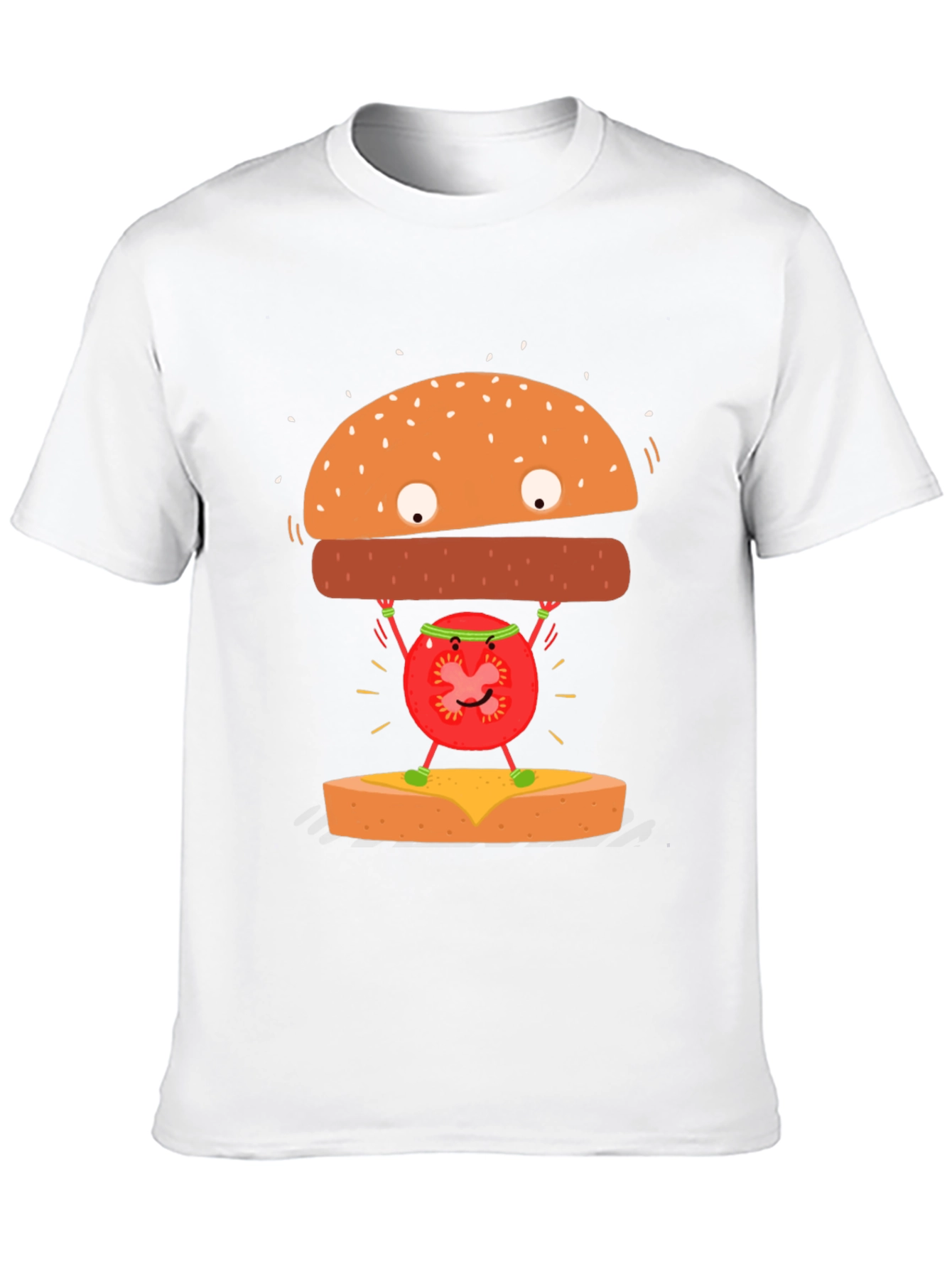 Funny Hamburger Tomato T-Shirt