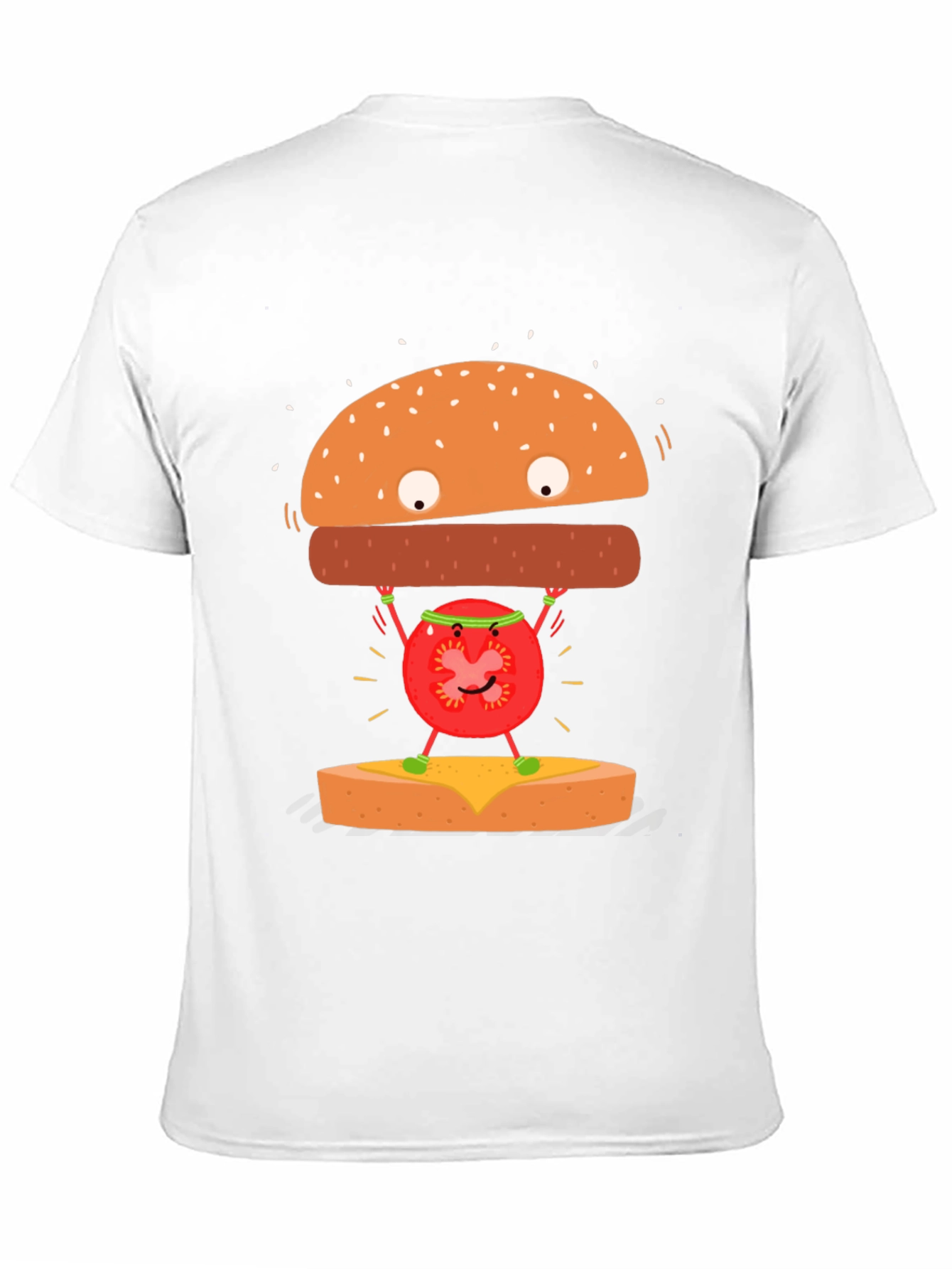 Funny Hamburger Tomato T-Shirt