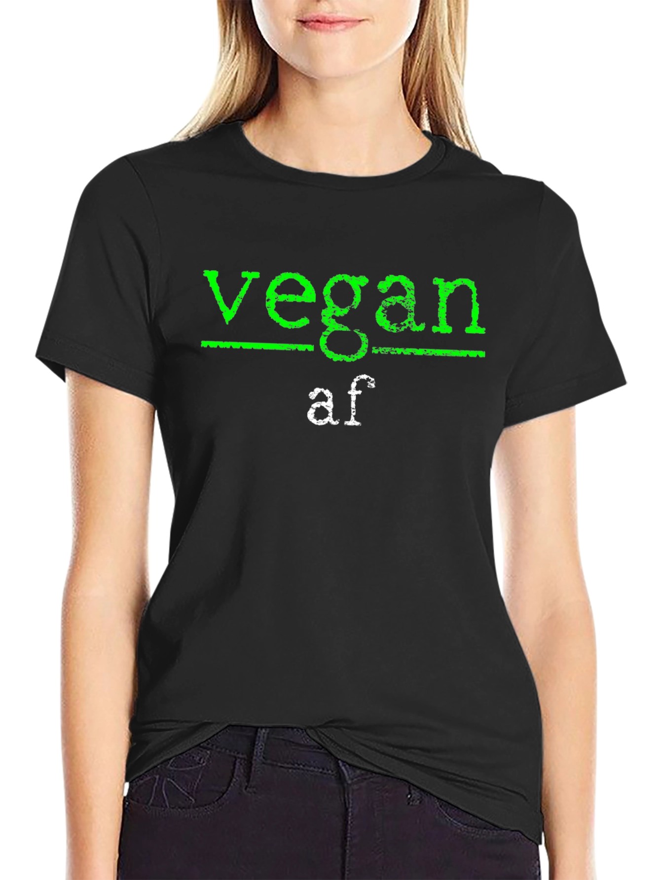 Vegan AF T-Shirt - Bold Statement Tee