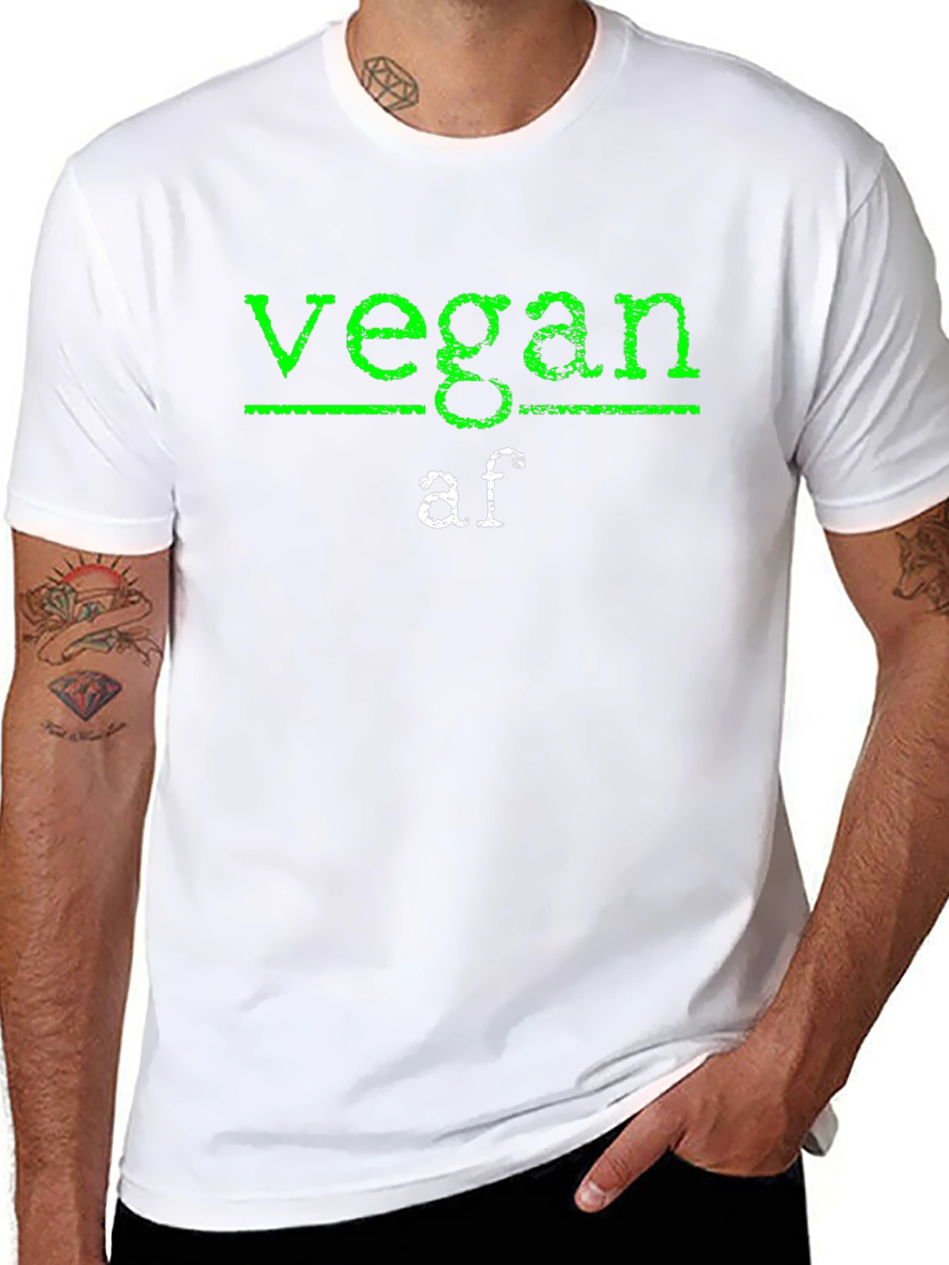 Vegan AF T-Shirt - Bold Statement Tee