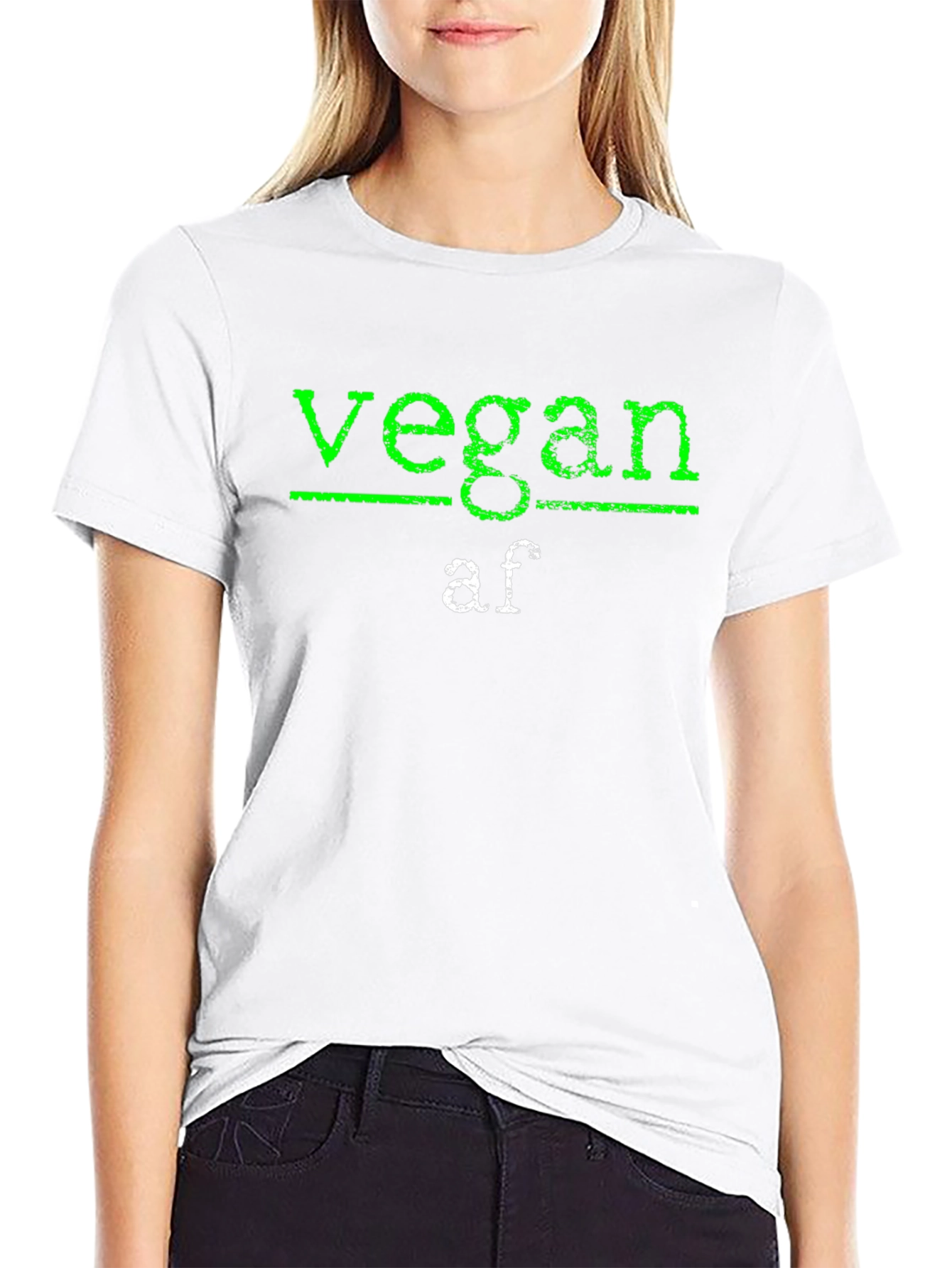 Vegan AF T-Shirt - Bold Statement Tee