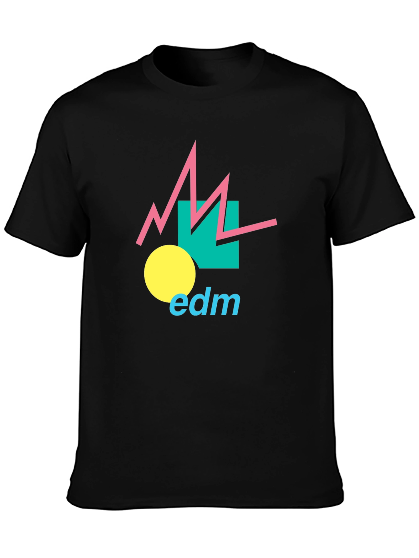 EDM Graphic Tee - Retro Electronic Dance Music T-Shirt