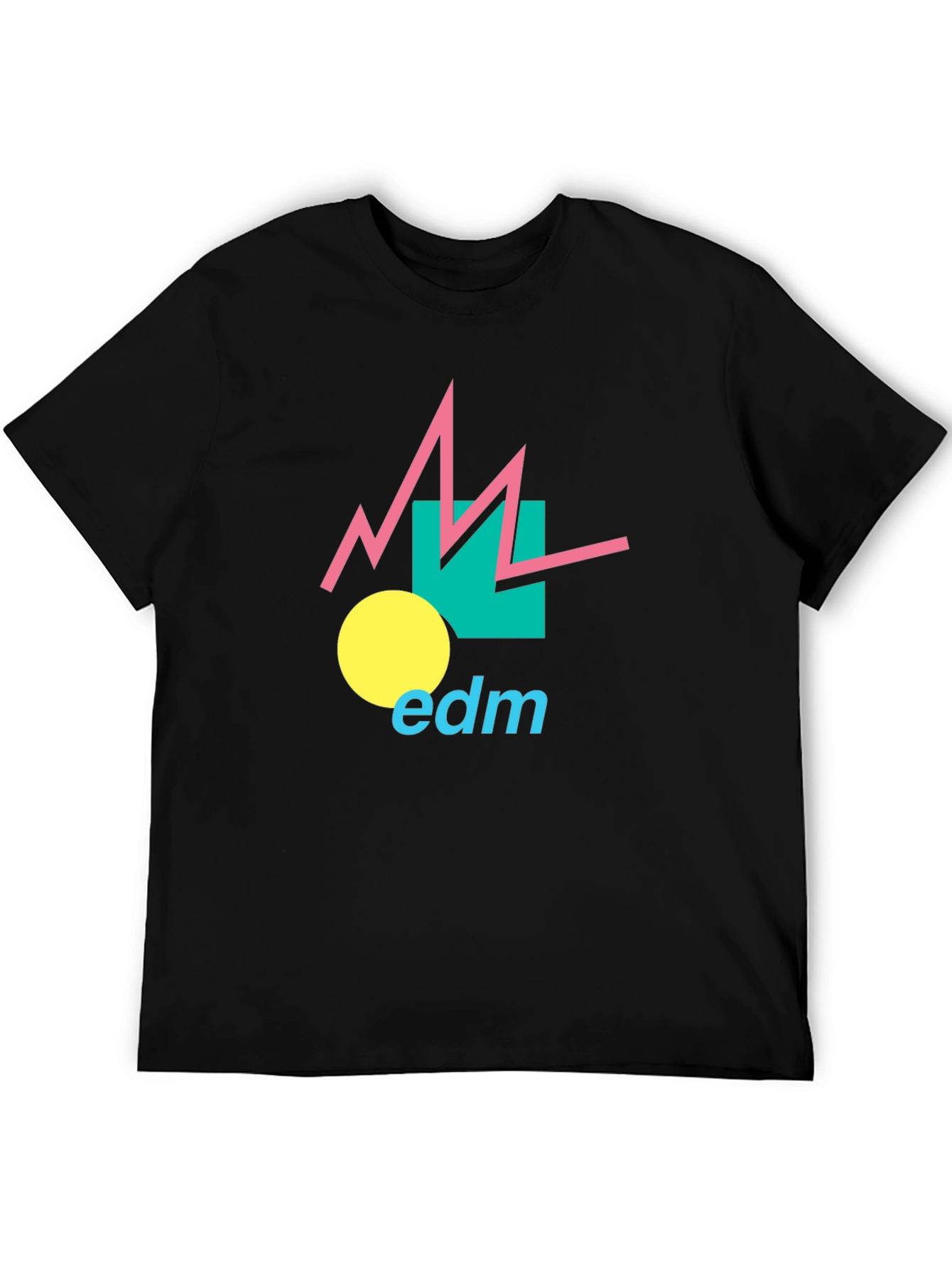 EDM Graphic Tee - Retro Electronic Dance Music T-Shirt