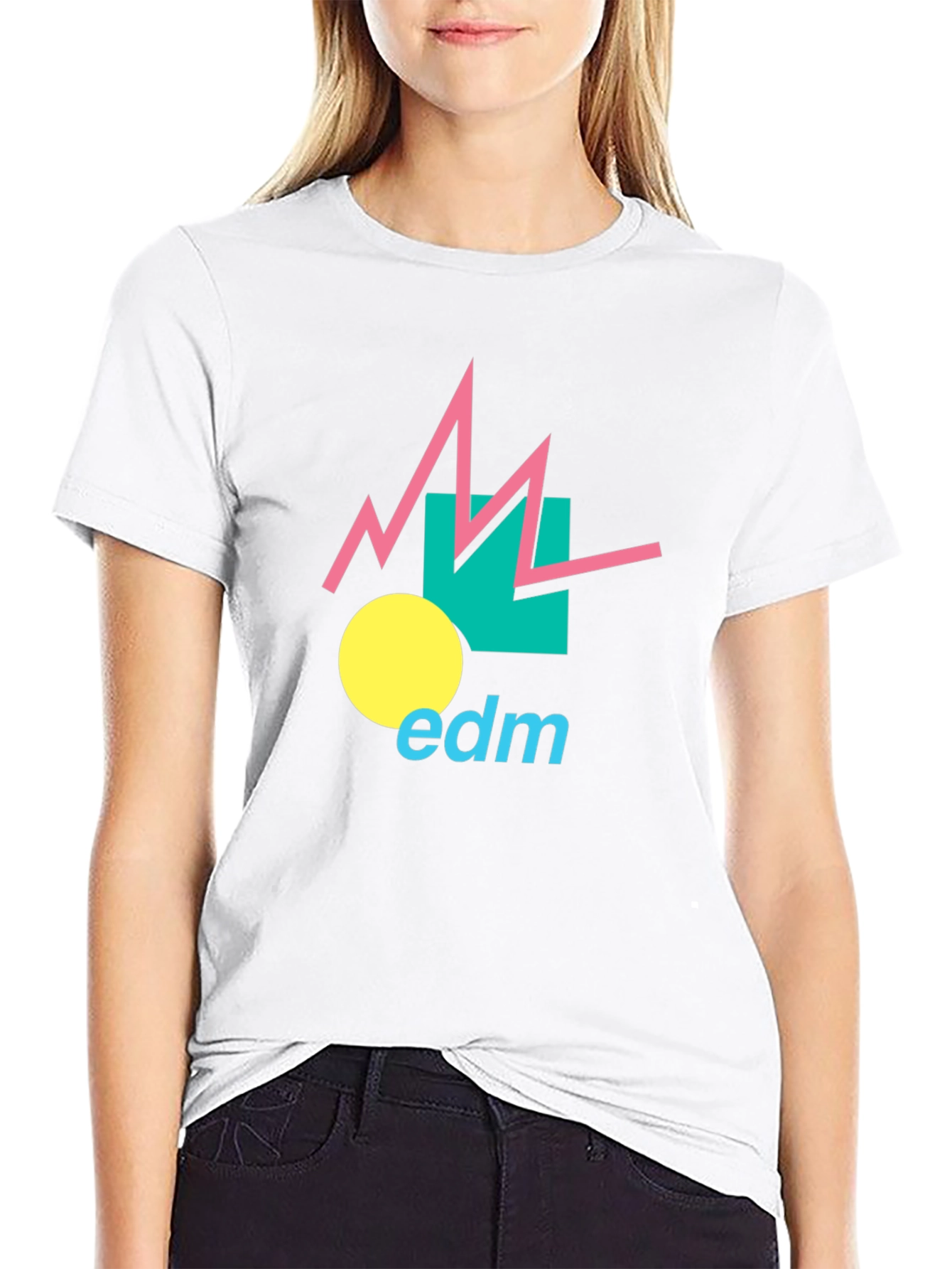 EDM Graphic Tee - Retro Electronic Dance Music T-Shirt