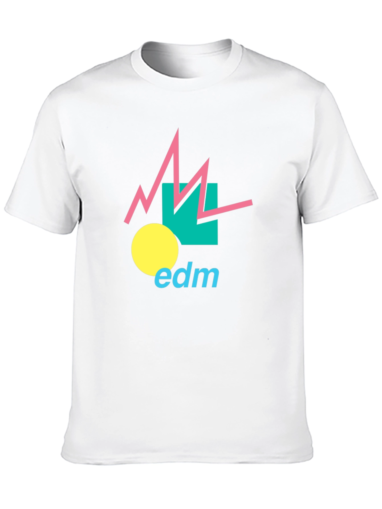 EDM Graphic Tee - Retro Electronic Dance Music T-Shirt